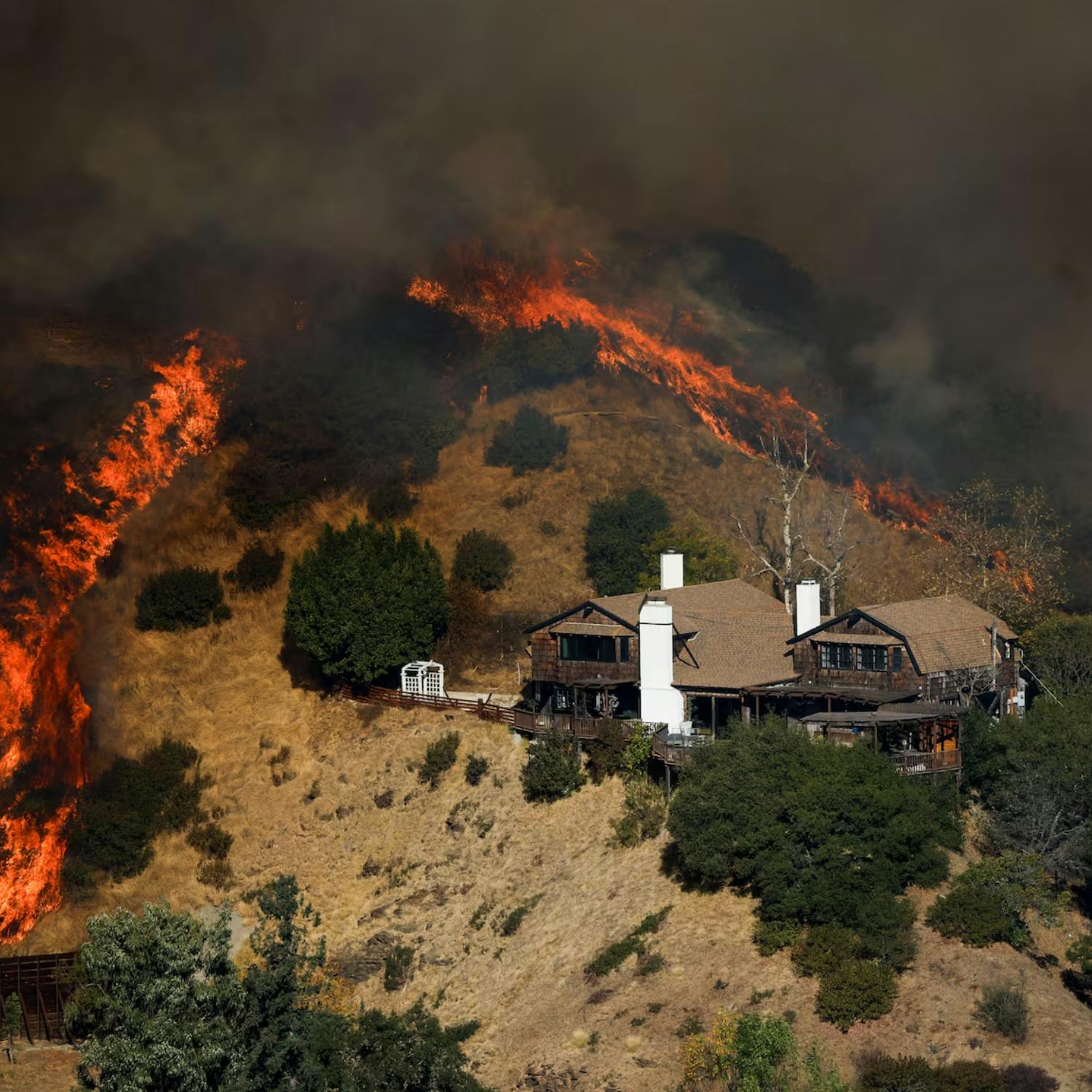 The house that survived LA’s wildfires Image
