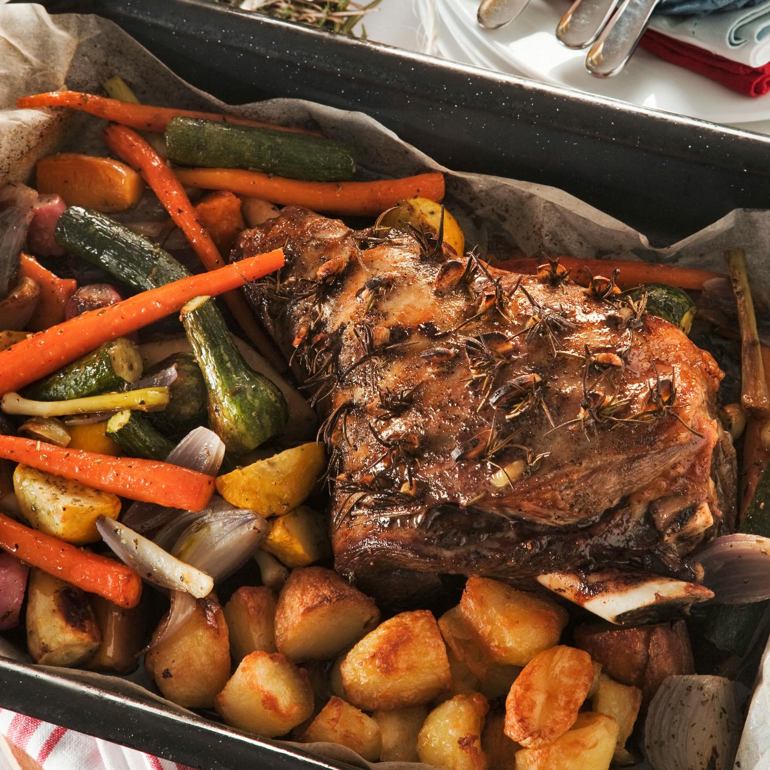 Easter lamb recipes with Gareth Mullins