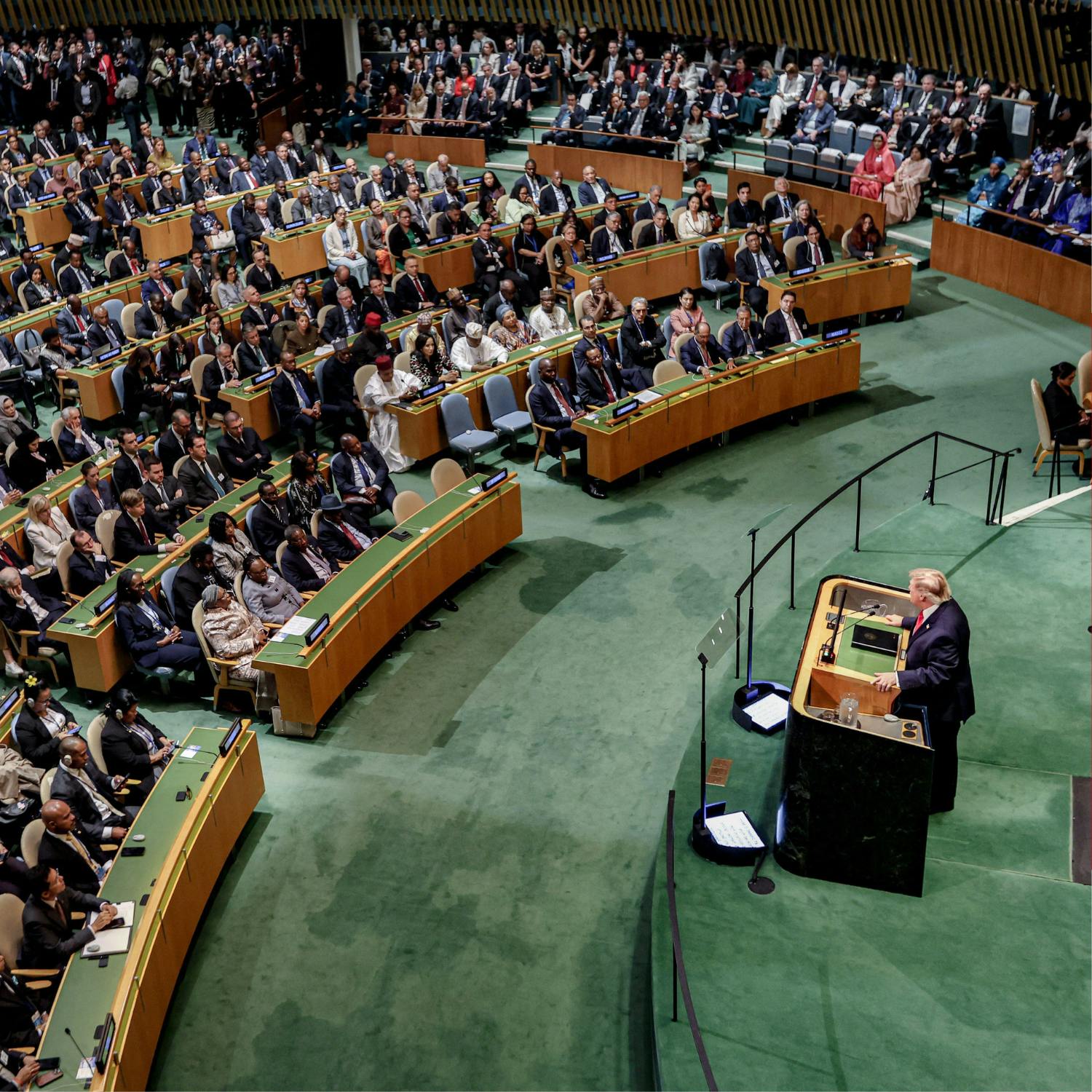 Seán Defoe reports from the UN General Assembly in NYC