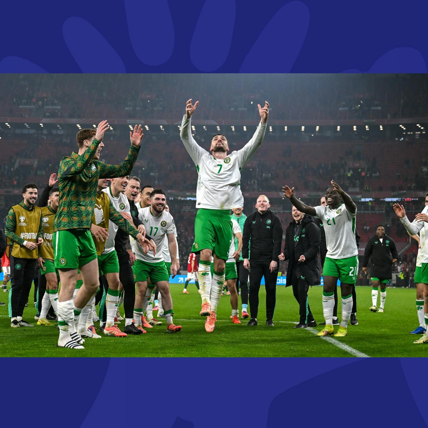 Gift Grub: Troy Parrott's Historic Hat-Trick - A Nation Celebrates