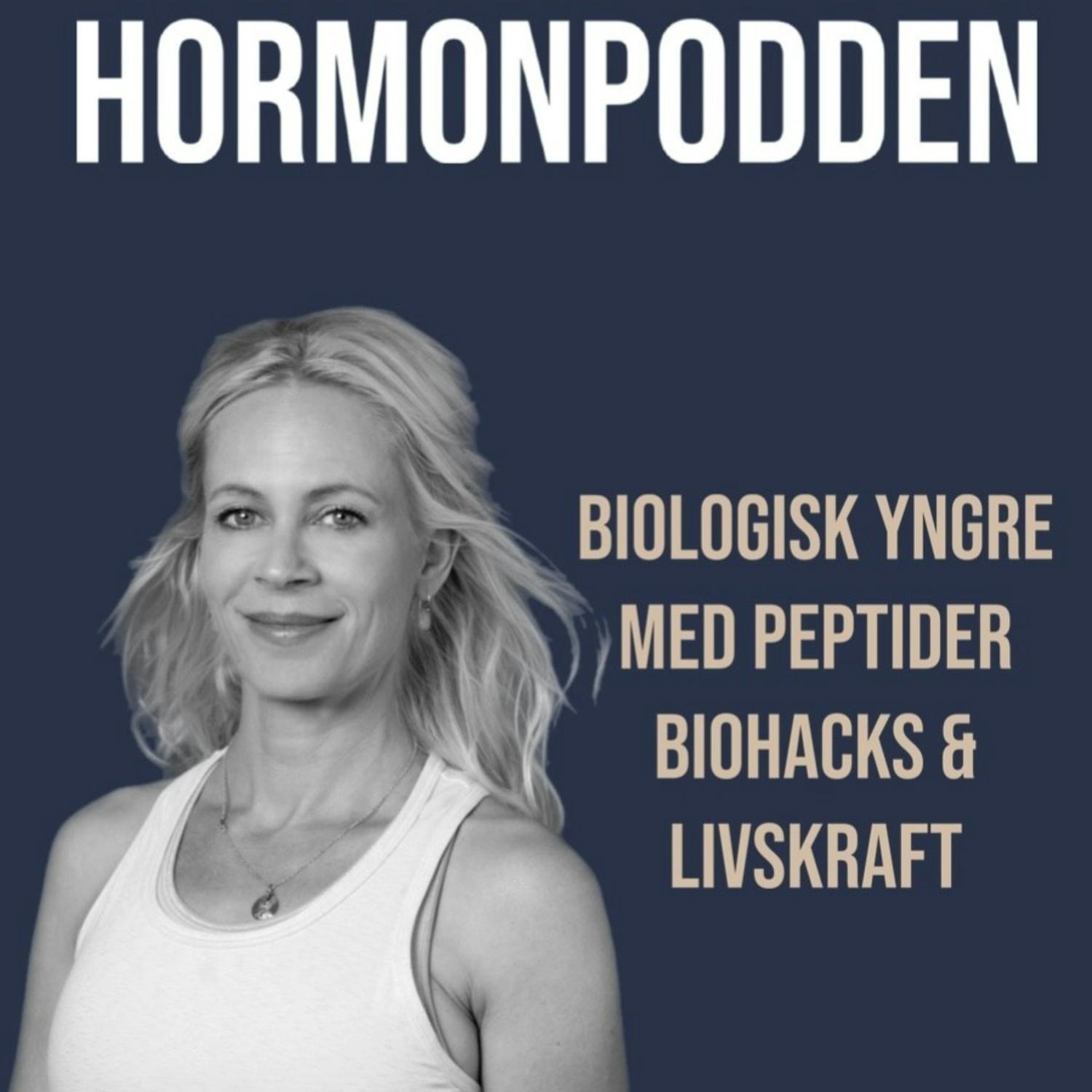 Hormonpodden – biologisk yngre med peptider, biohacks & livskraft