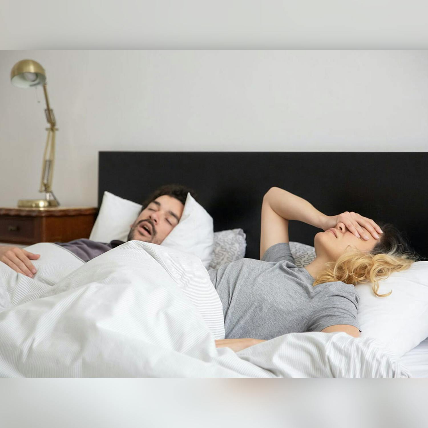 How do you deal with snoring in a relationship?