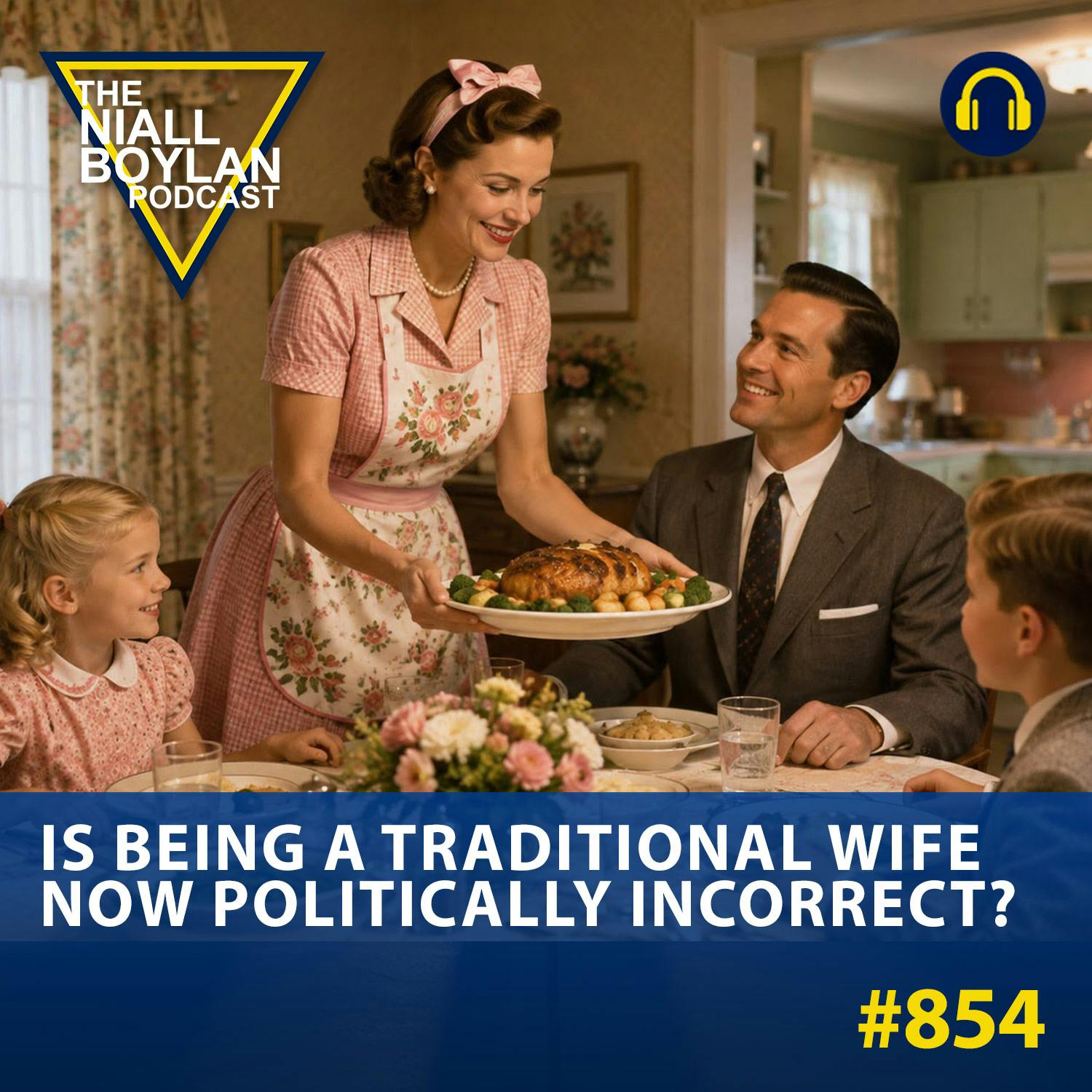 #854 Is Being A Traditional Wife Now Politically Incorrect? episode artwork