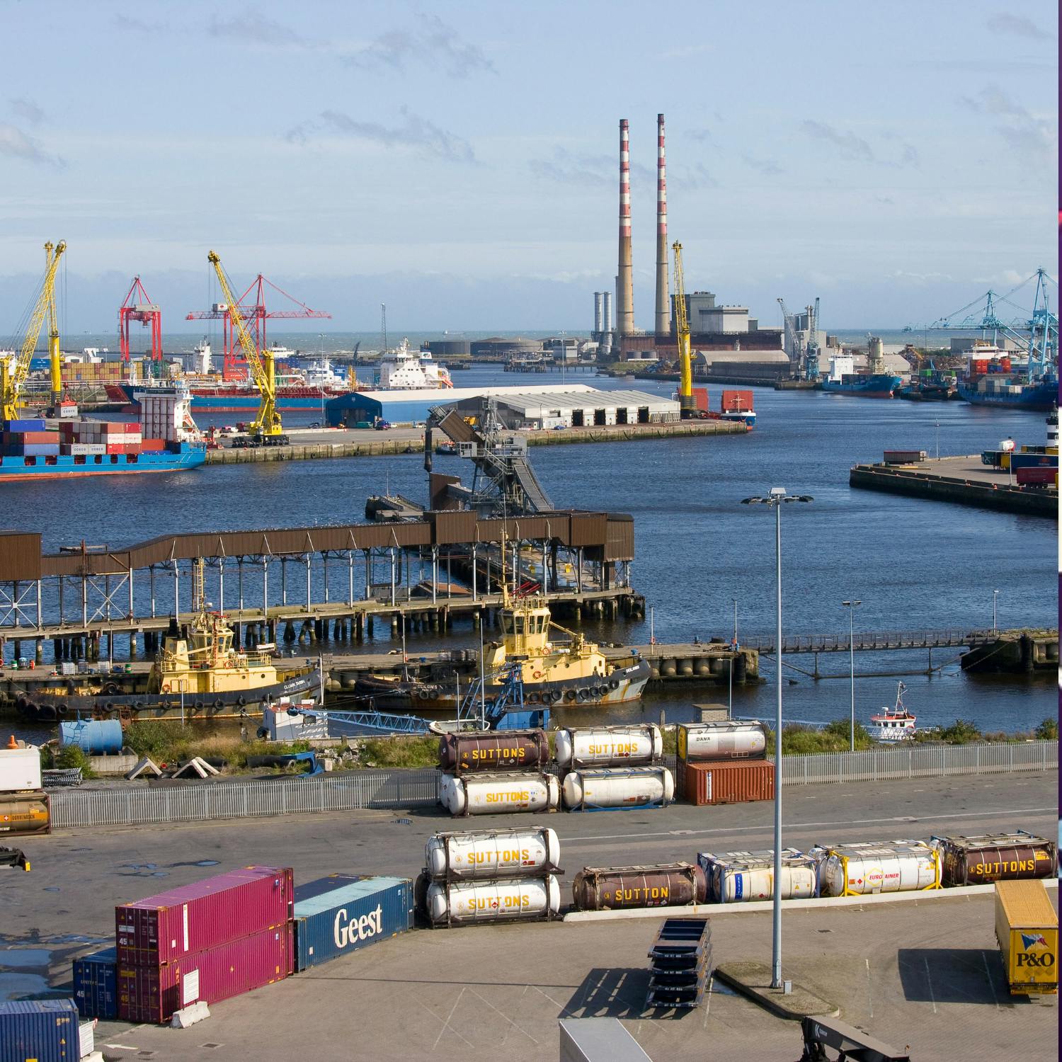Food supplies would run out in the event of an attack on Dublin Port Food supplies would run out in the event of an attack on Dublin Port