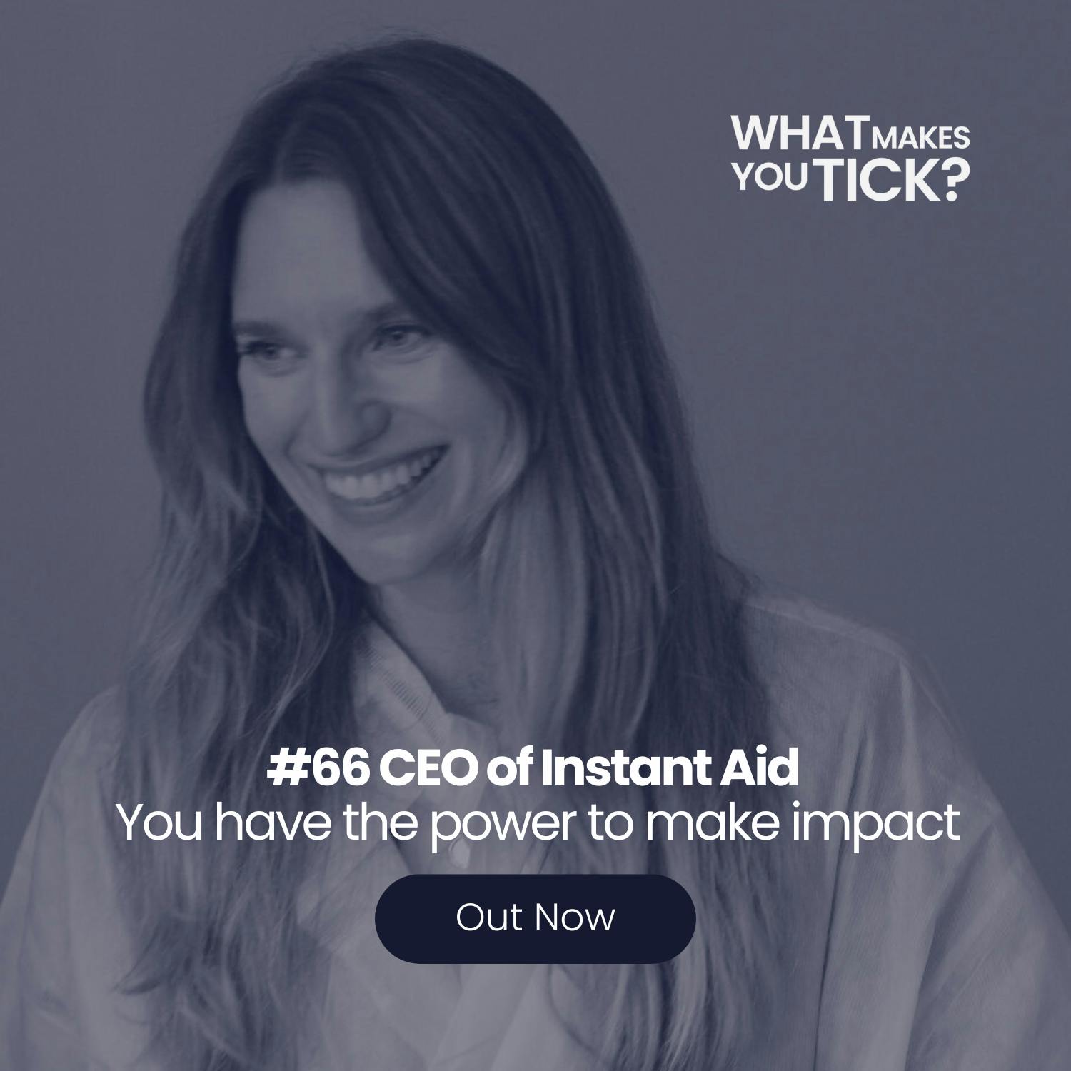 #66 CEO of Instant Aid Jasmin Mouflard Kozowy episode artwork
