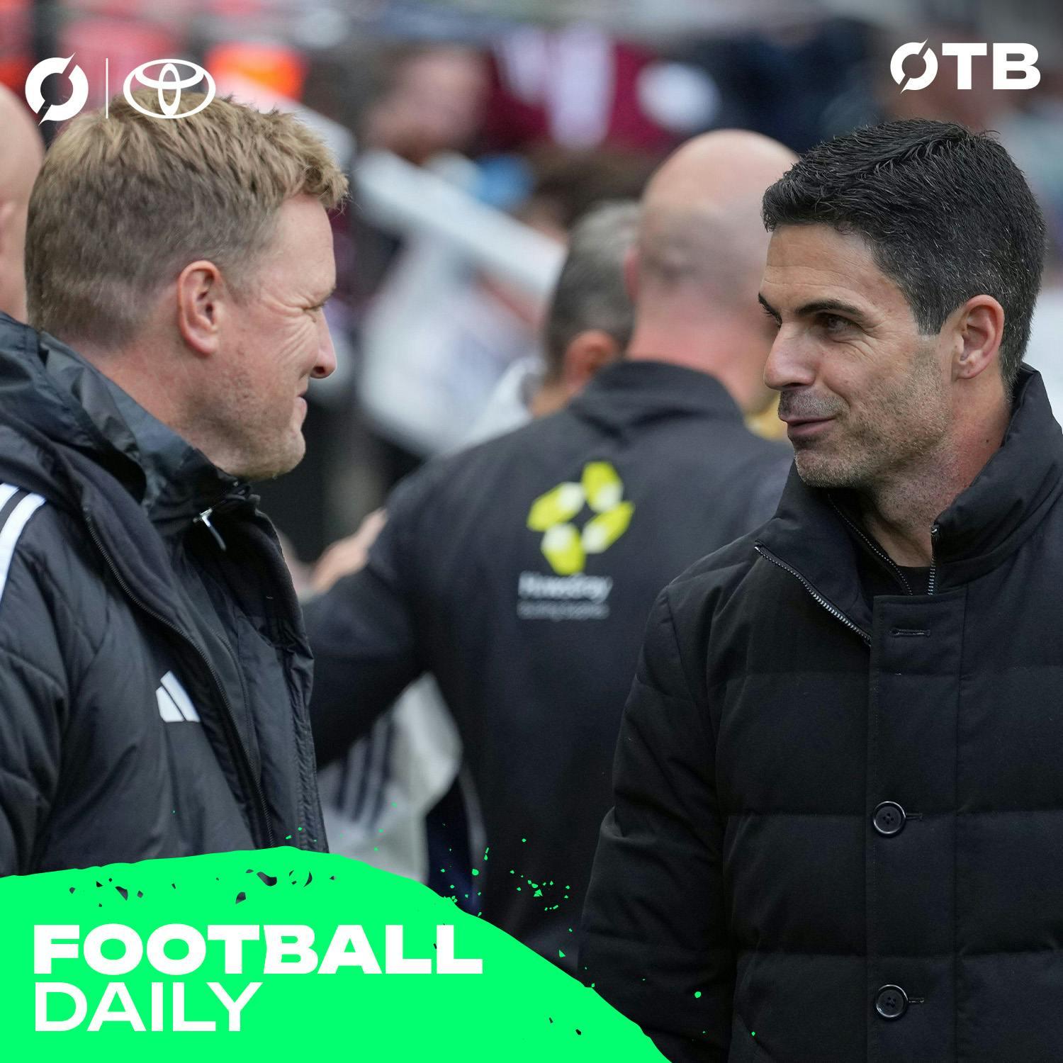 Football Daily | Arteta's Arsenal win big in Newcastle, Coleman feels the Waterford blues, Roma join Milan and Napoli at the top, and 50 athletes call for Israel ban