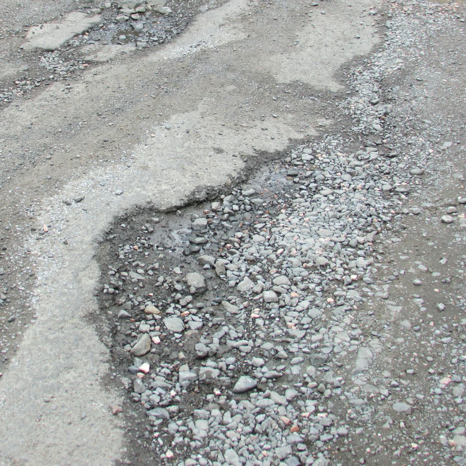 Are potholes driving you potty?