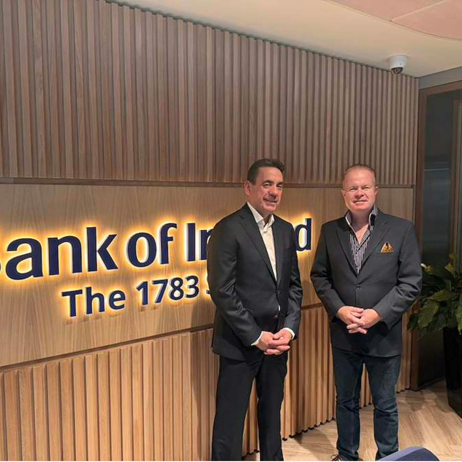 Myles O’Grady the Chief Executive of Bank of Ireland