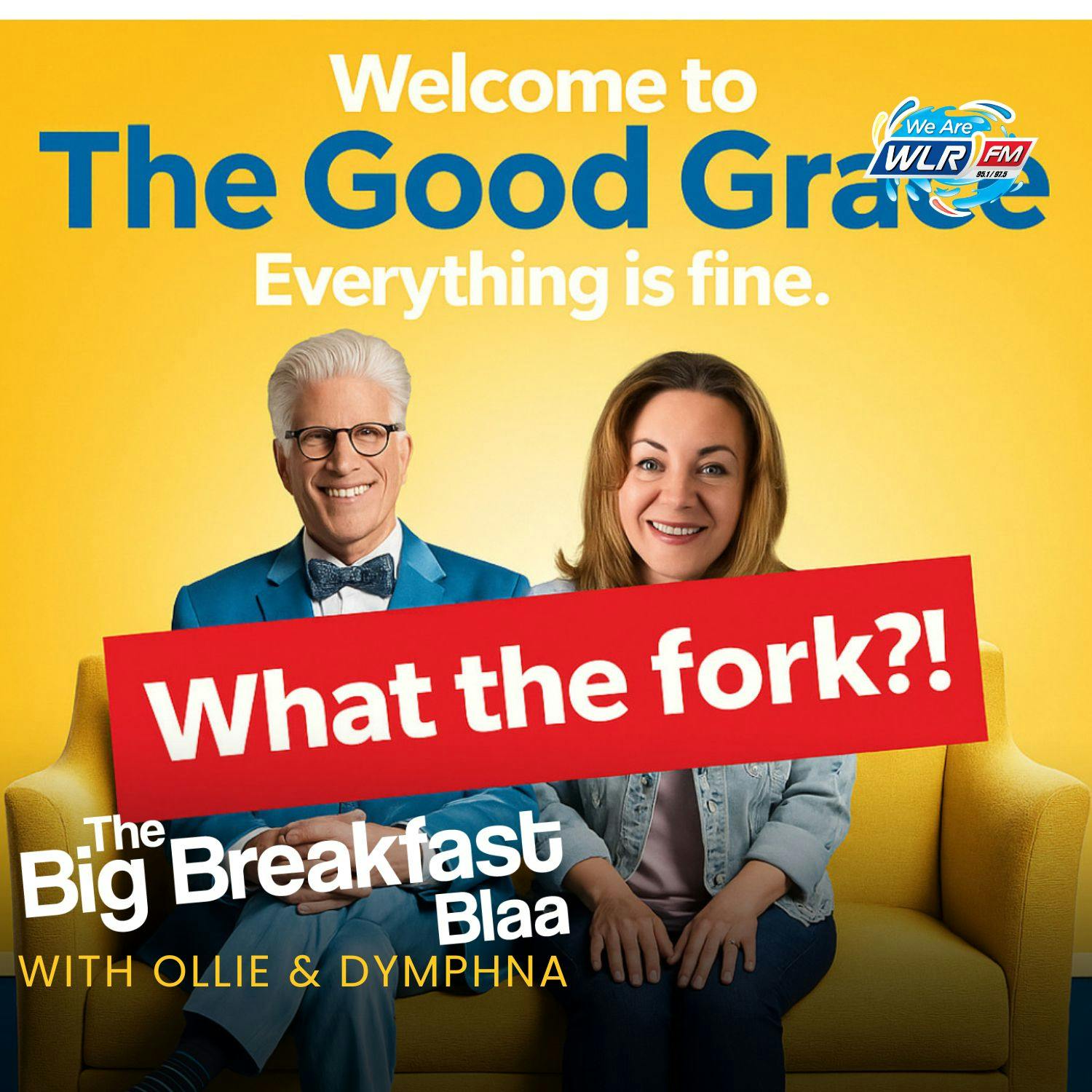 Grace does all she can to go to 'The Good Place' episode artwork
