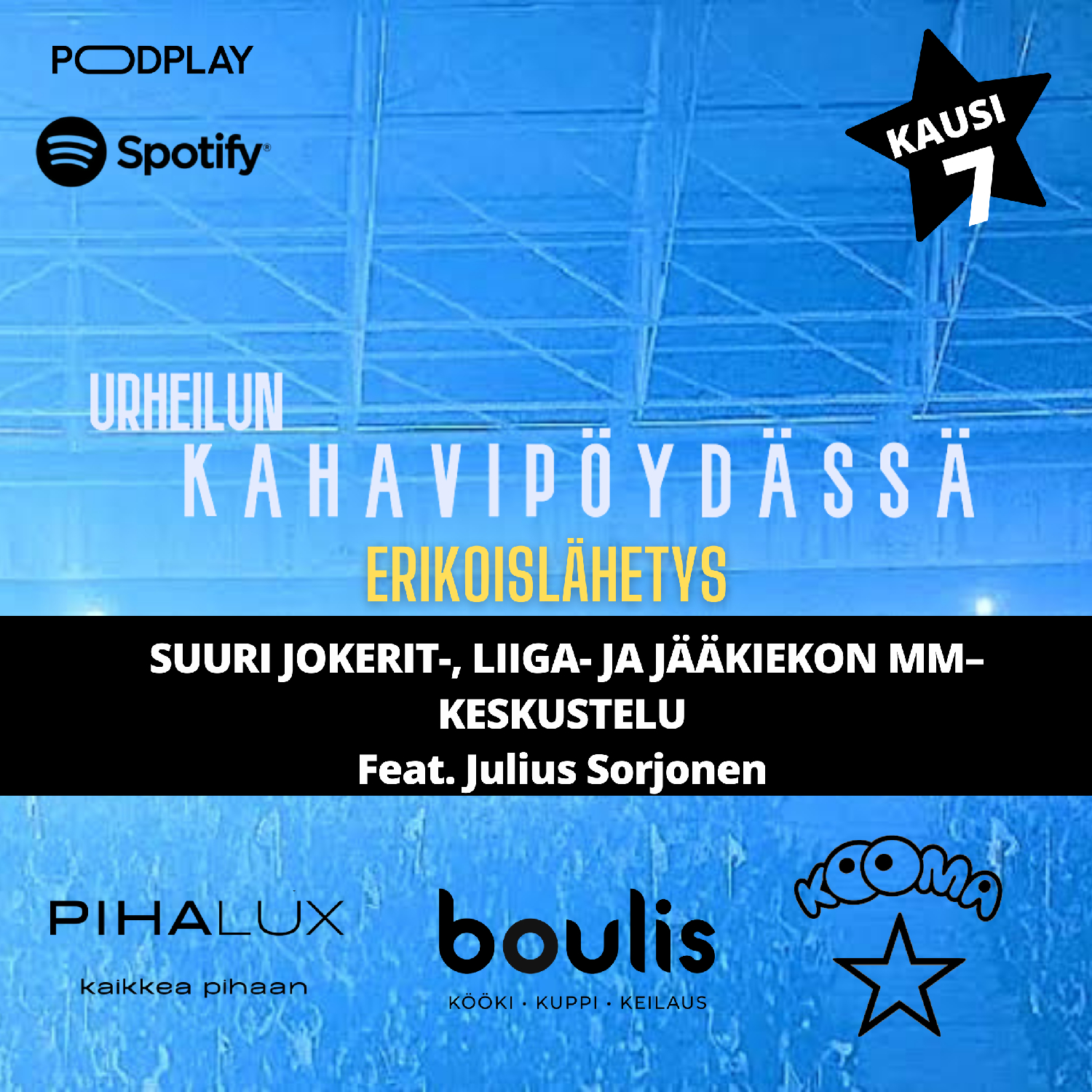 Erikois-Jazzi-lähetys: Suuri Jokerit-, Liiga- ja jääkiekon MM-keskustelu (Feat.Julius Sorjonen)