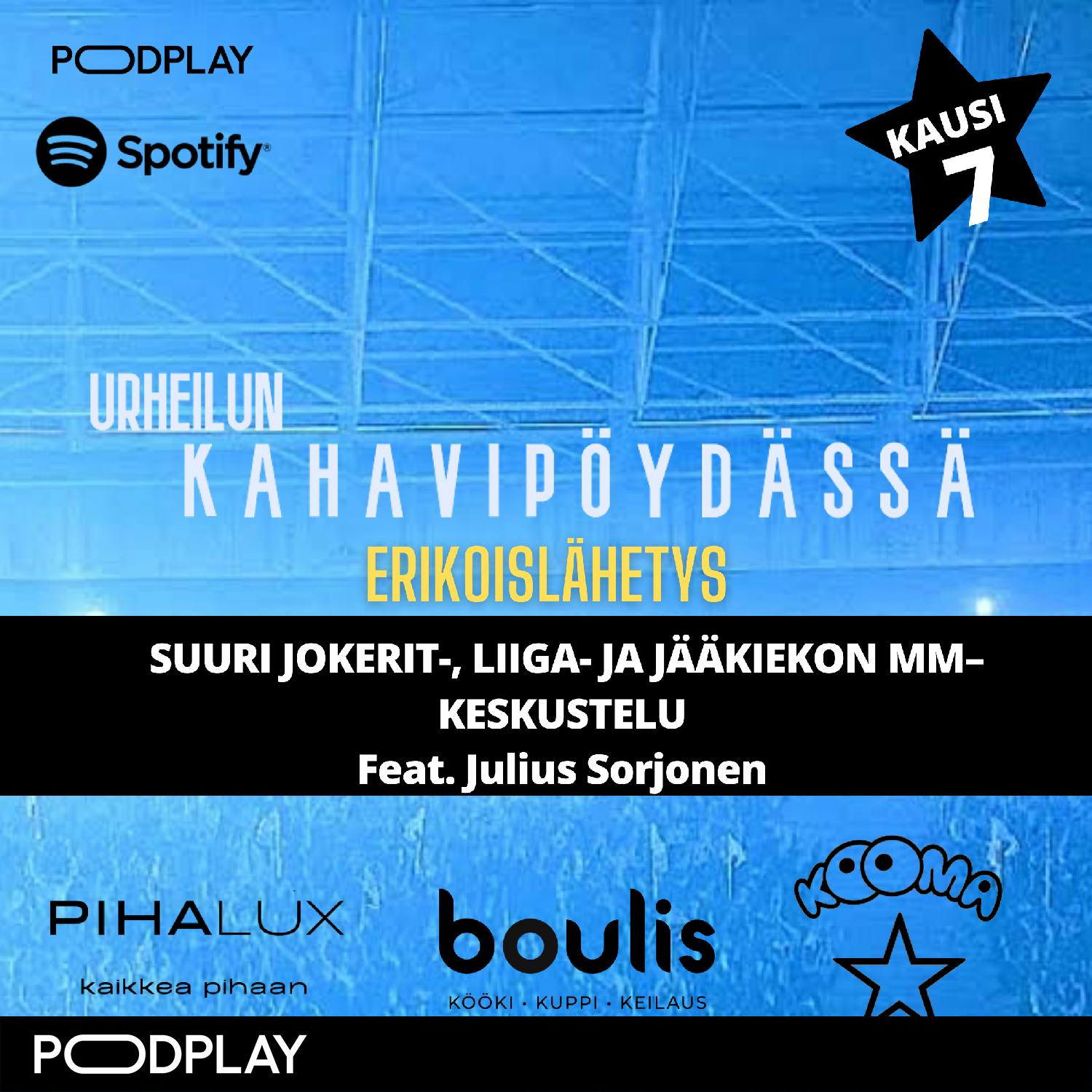 Erikois-Jazzi-lähetys: Suuri Jokerit-, Liiga- ja jääkiekon MM-keskustelu (Feat.Julius Sorjonen) Erikois-Jazzi-lähetys: Suuri Jokerit-, Liiga- ja jääkiekon MM-keskustelu (Feat.Julius Sorjonen)