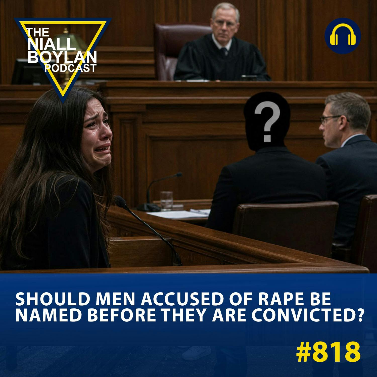 #818 Should Men Accused of Rape Be Named Before They Are Convicted?
