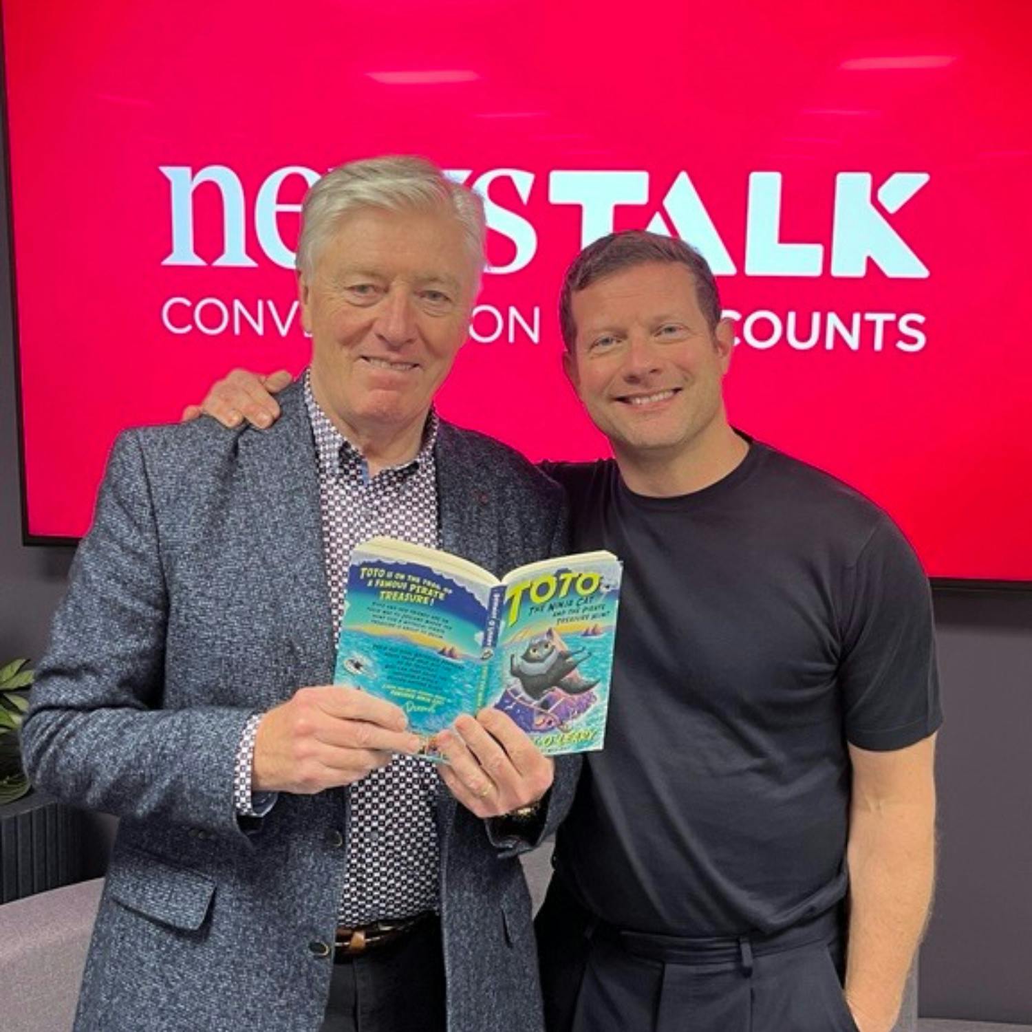Dermot O'Leary on his new book ‘Toto The Ninja Cat, And The Pirate Treasure Hunt’