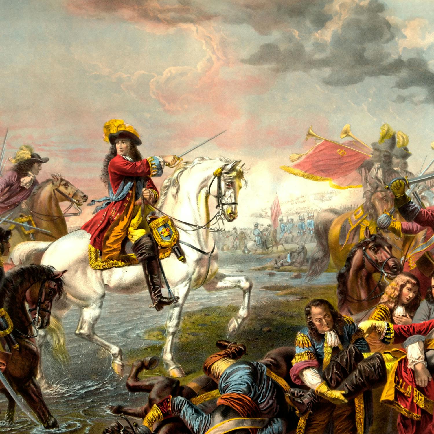Green and orange not allowed for tour guides at Battle of the Boyne