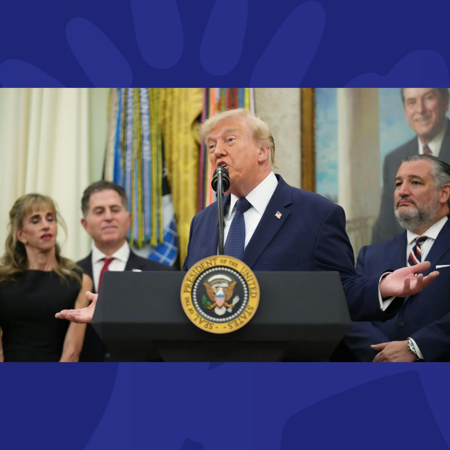 Donald Trump Confirms He Asked FIFA To Review Balogun Red Card