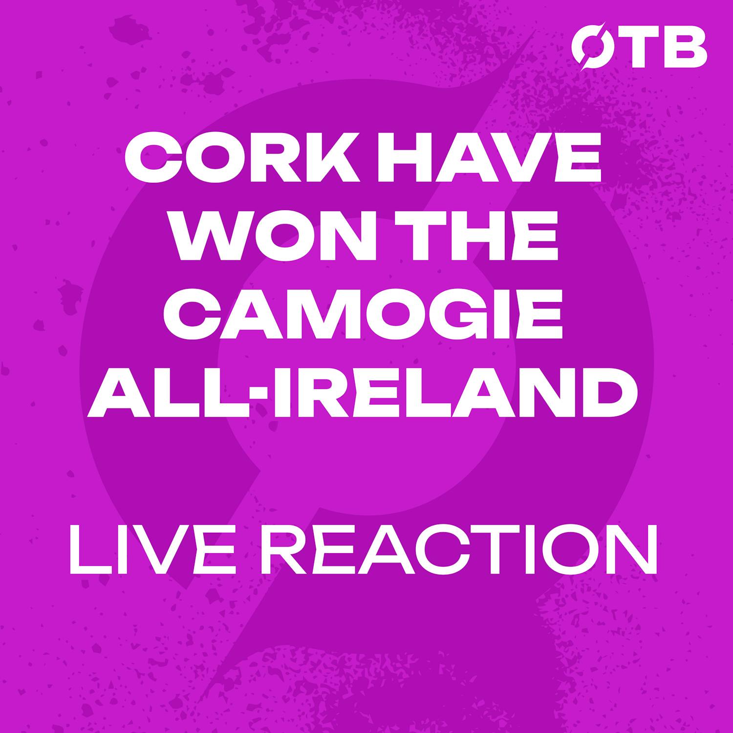 Cork have won the All-Ireland Senior Camogie Final | LIVE reaction | OFF THE BALL episode artwork