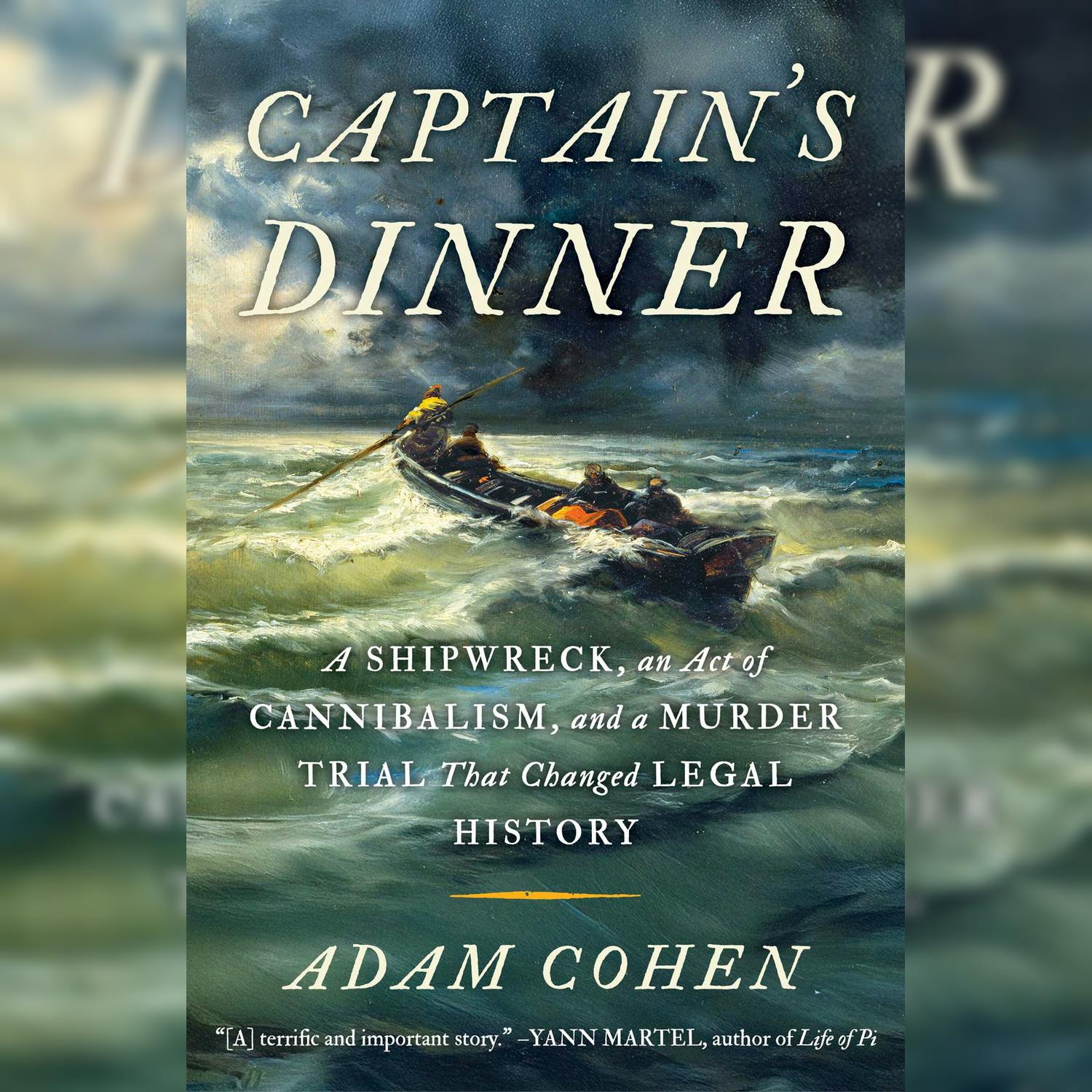 Adam Cohen's New Book 'The Captain's Dinner'