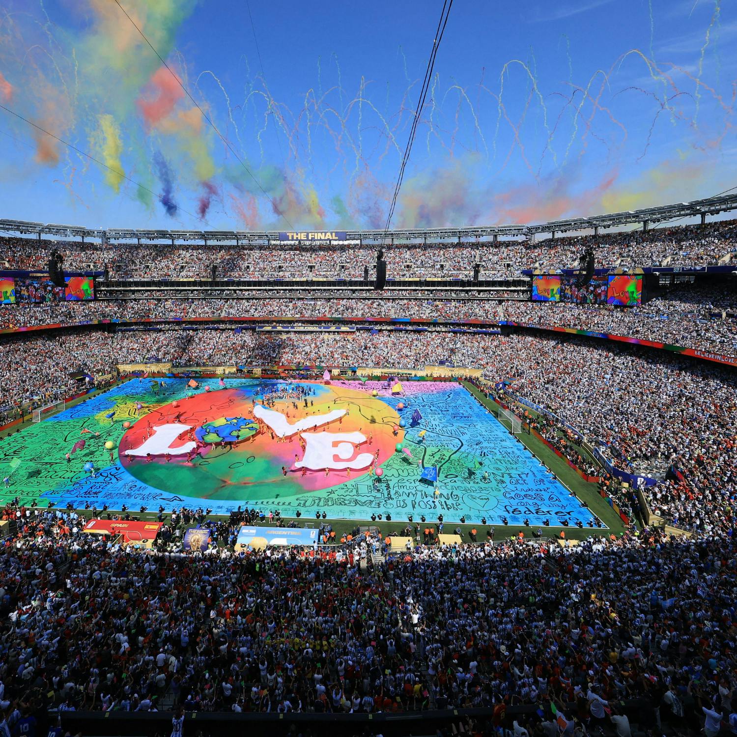 Did the World Cup final half-time show deliver?