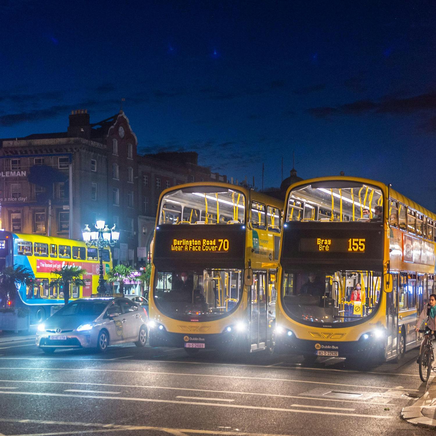 24-hour bus services to be extended for the festive season.