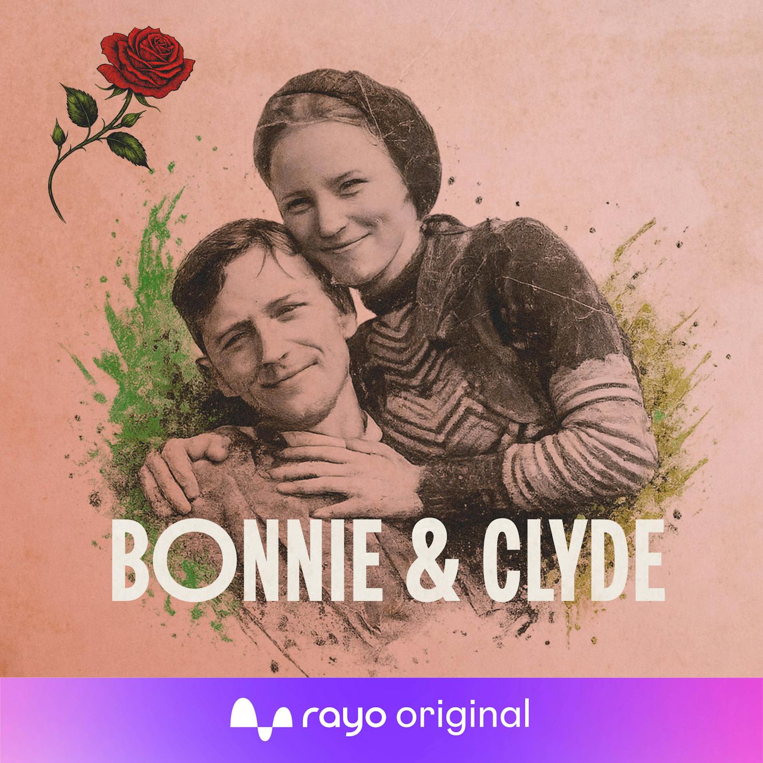 Historiske Romanser - svik, drap og kjærlighet Podcast: Bonnie og Clyde - Gangsterparets ville ferd inn i døden Historiske Romanser - svik, drap og kjærlighet episode image