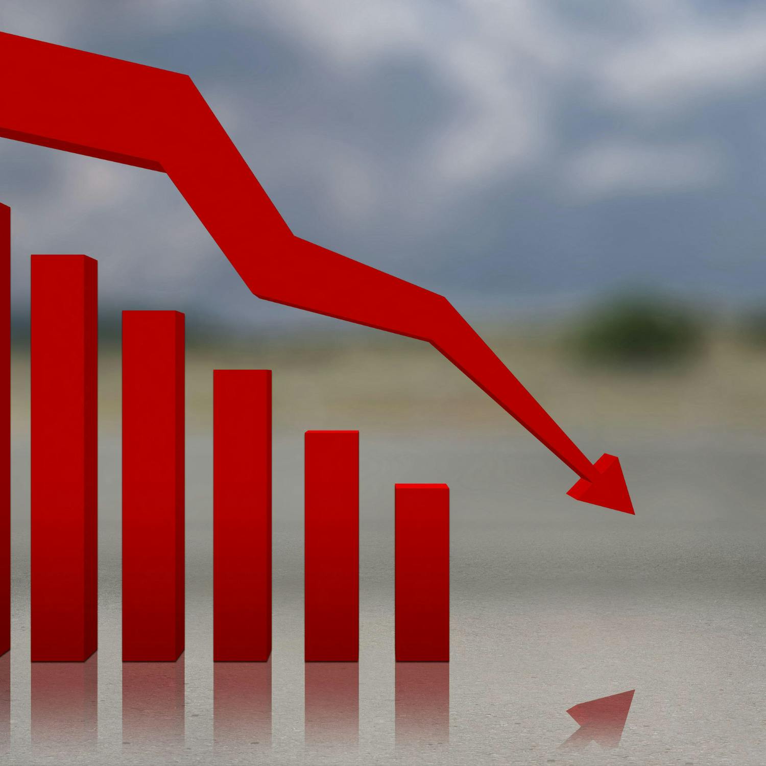 A sharp fall in the number of international protection applicants