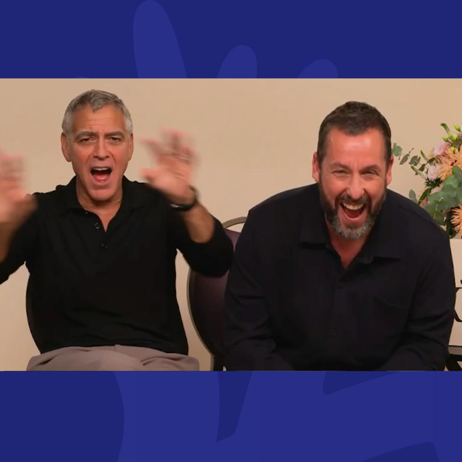 George Clooney And Adam Sandler Didn’t Expect What Dave Gave Them