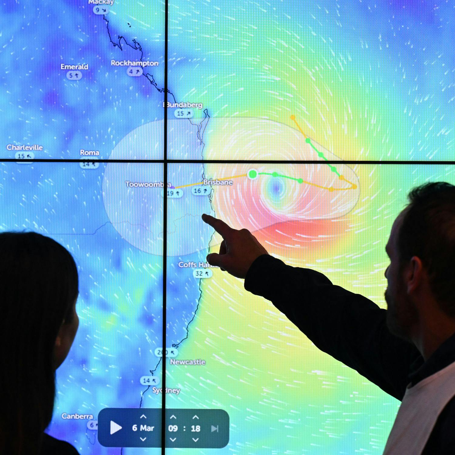 The latest on cyclone Alfred