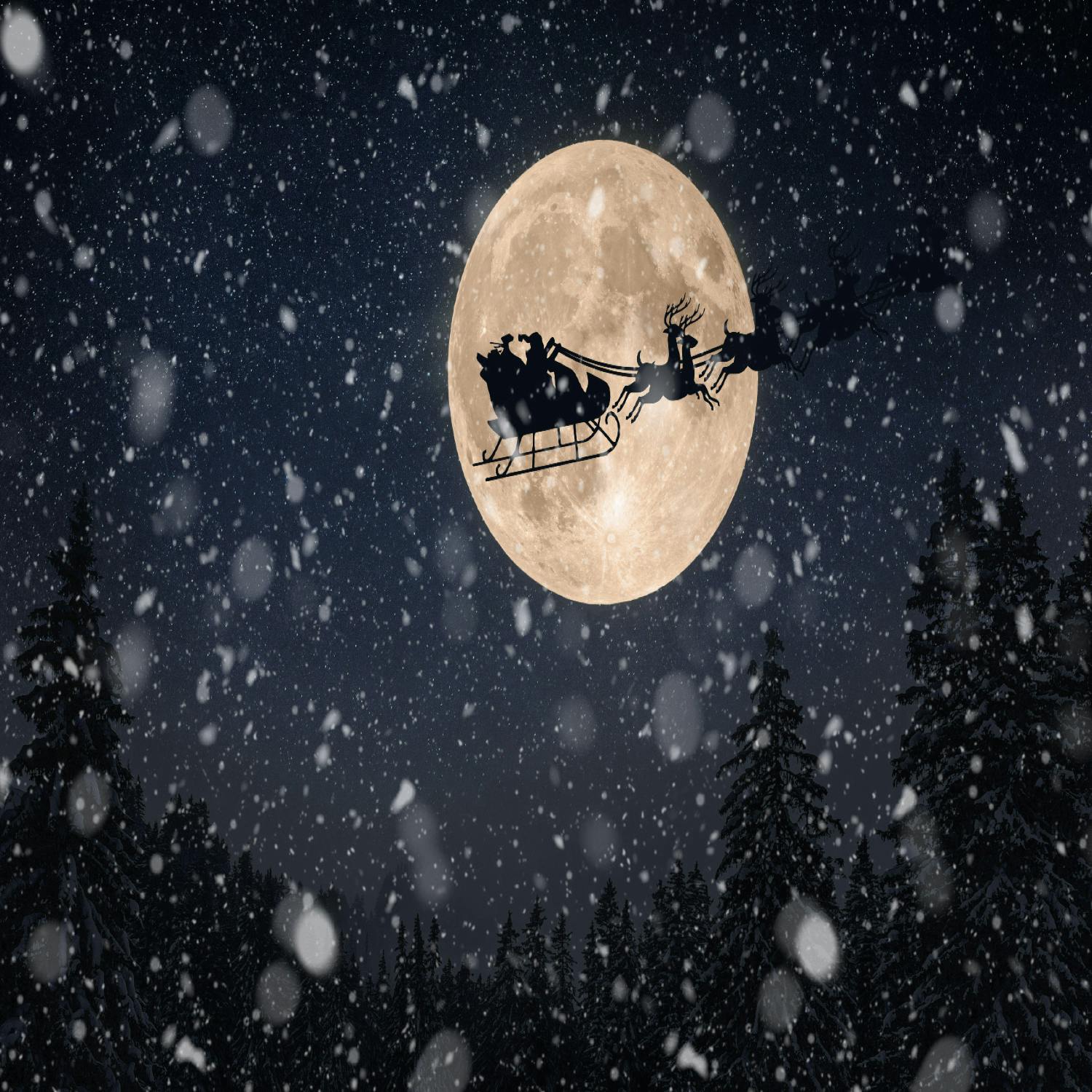 Will the skies be clear for Santa to make his arrival to Ireland tomorrow?