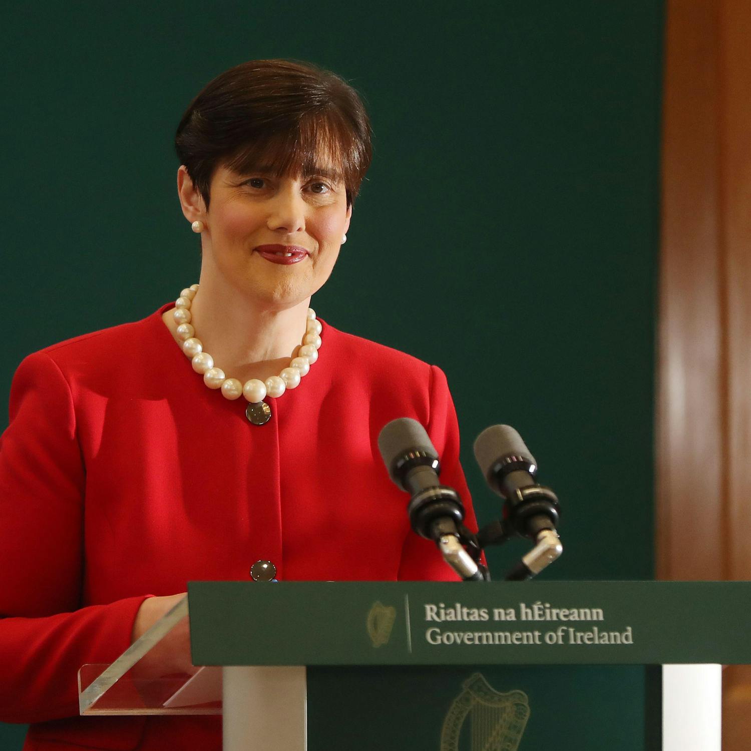 Minister Norma Foley reaction to Jim Gavin leaving presidential race