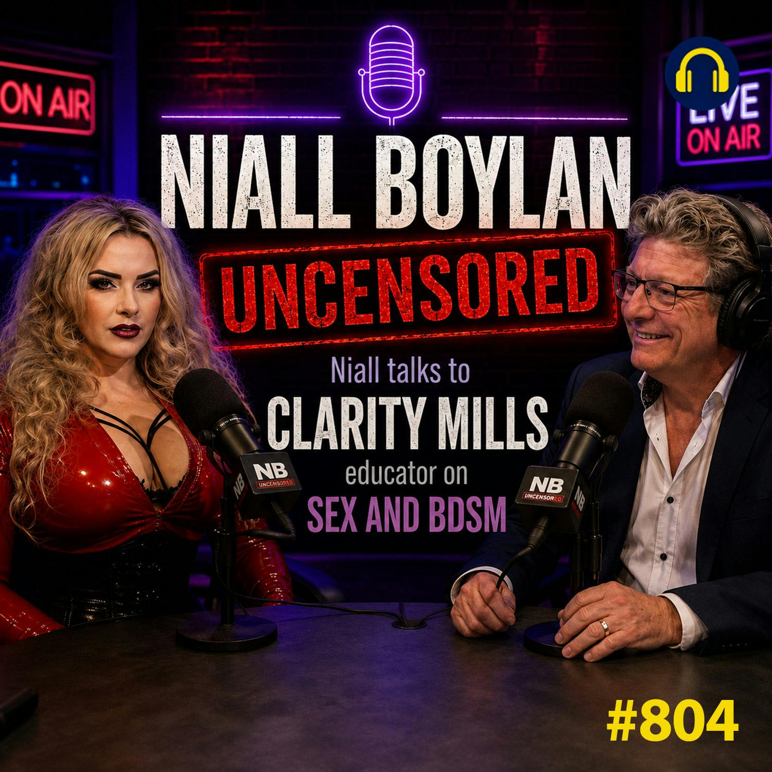 #804 Inside The Secret World Of Fetishes, Kinks And Fantasy. With Clarity Mills episode artwork