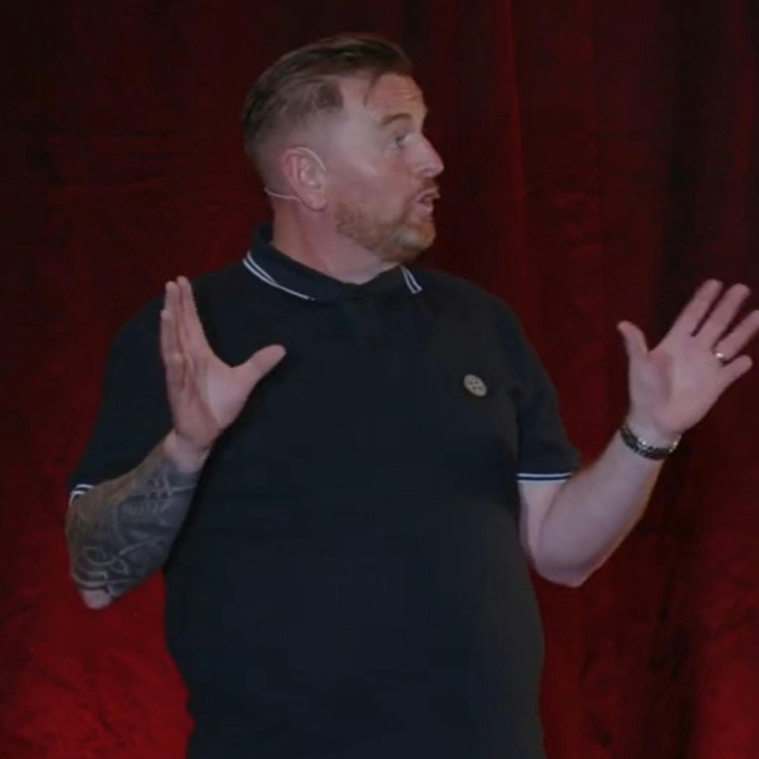 Belfast's Paddy McDonnell on losing finger & becoming a comic!
