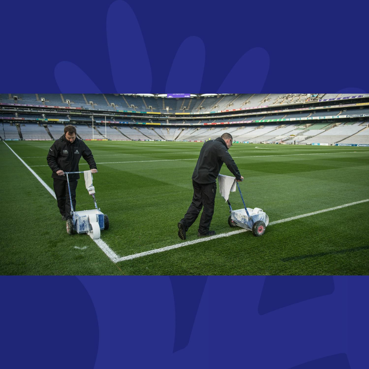 Croke Park's Pitch Manager Is Busy Preparing For Saturday's Match (And Is A Northampton Fan!)
