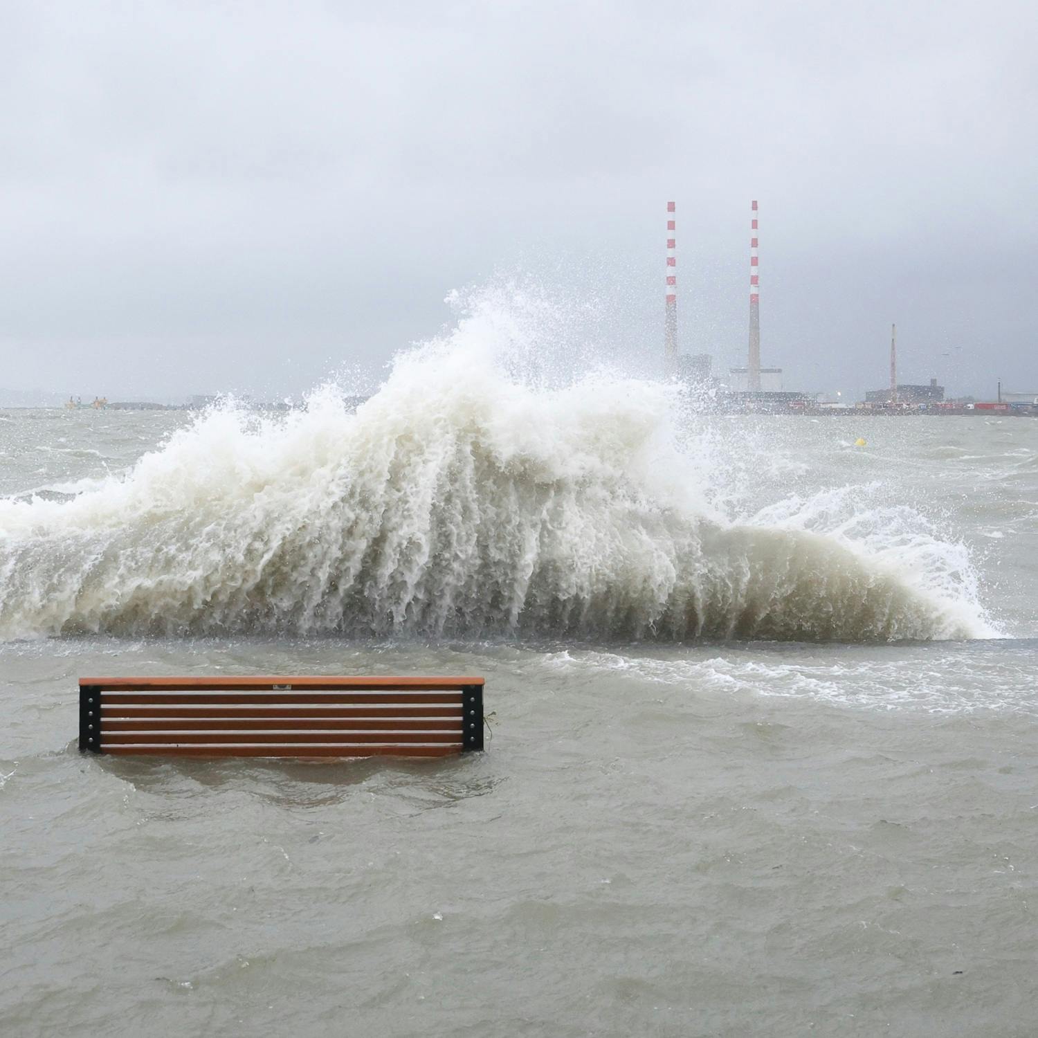 Latest on weather as Dart services are suspended and a Status Orange warning in effect