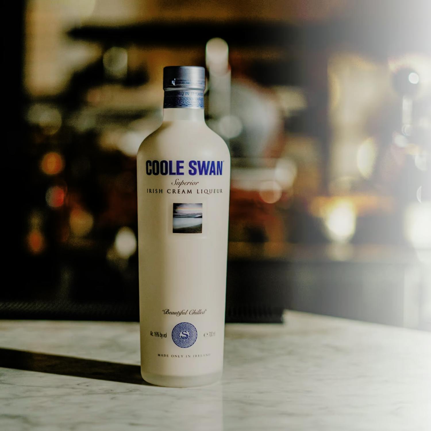 'Number one Irish Cream Liqueur’ Coole Swan