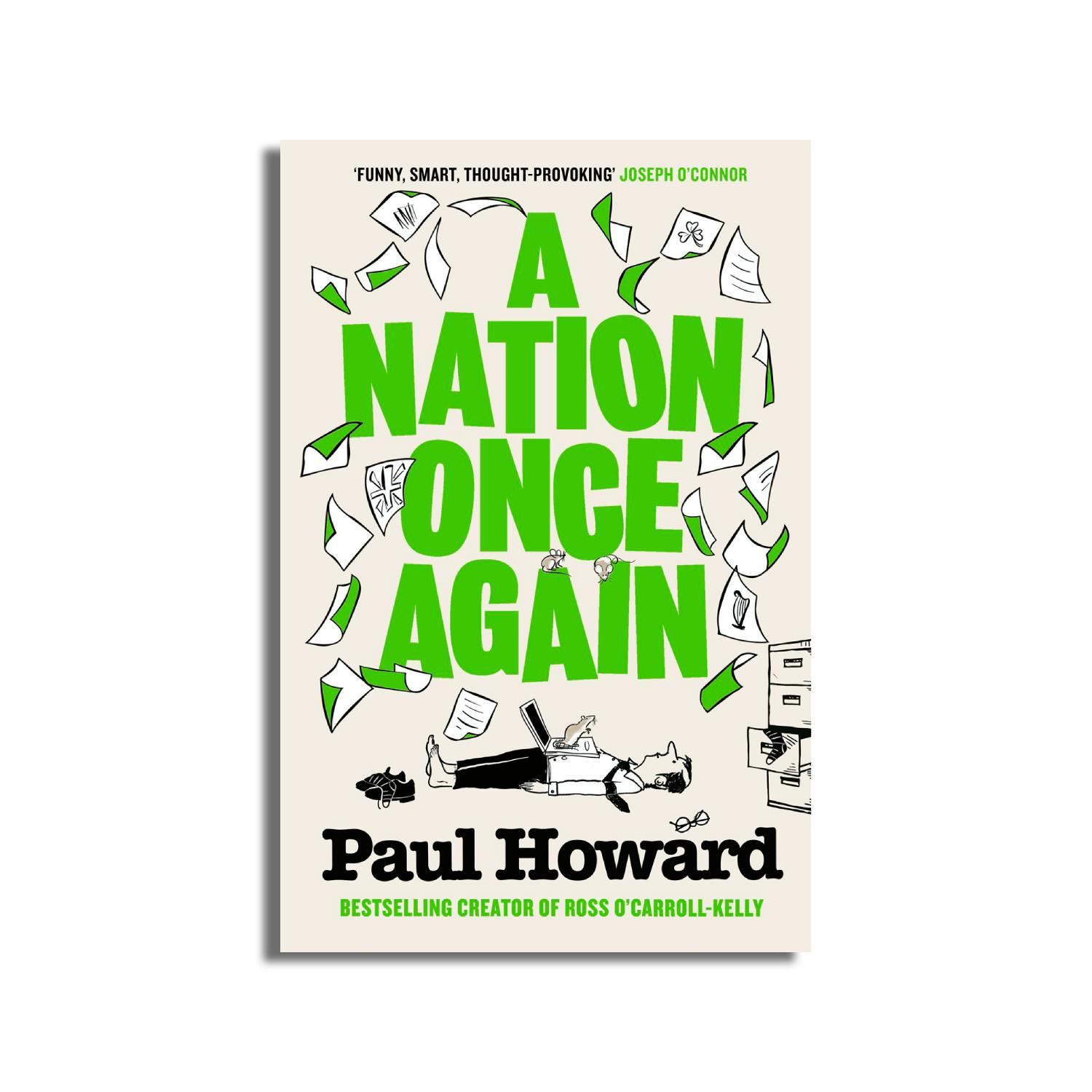 Paul Howard on his new book ‘A Nation Once Again’ episode artwork