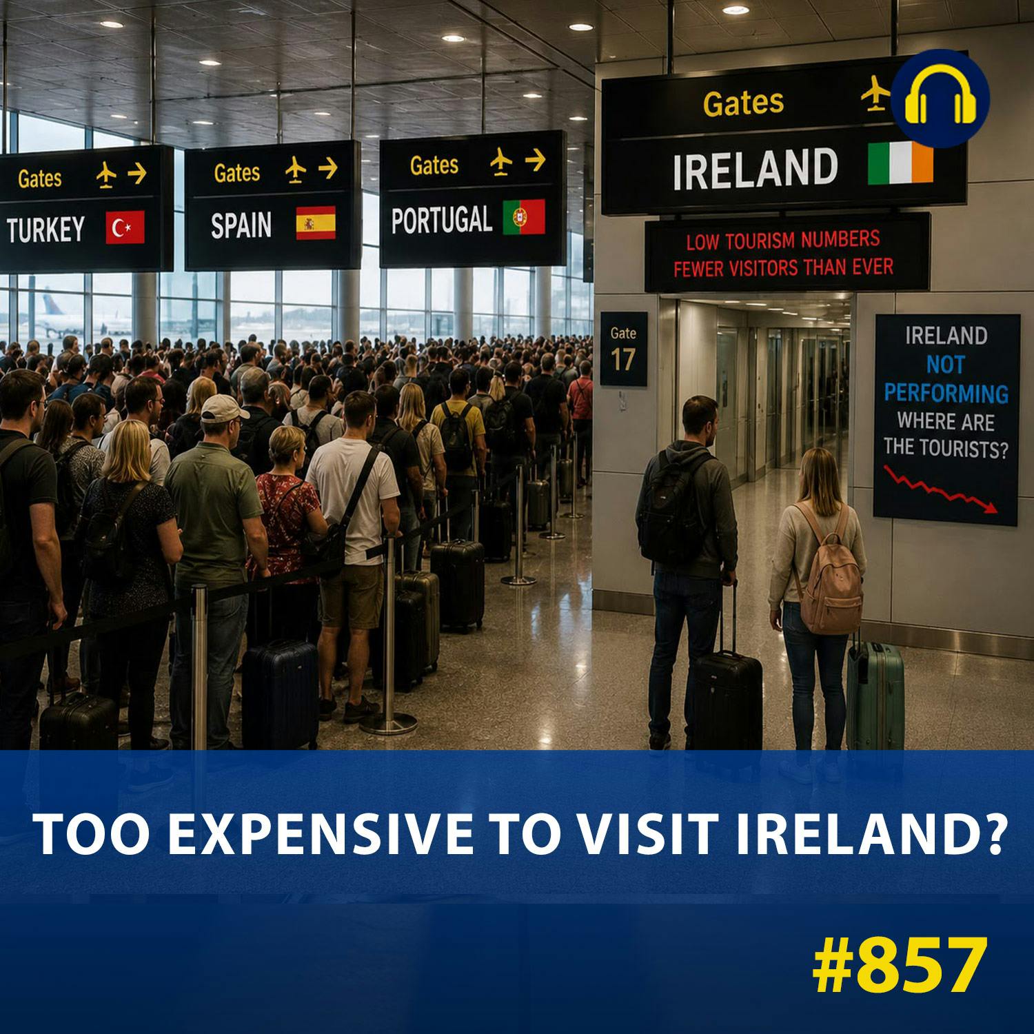 #857 Too Expensive to Visit Ireland? episode artwork