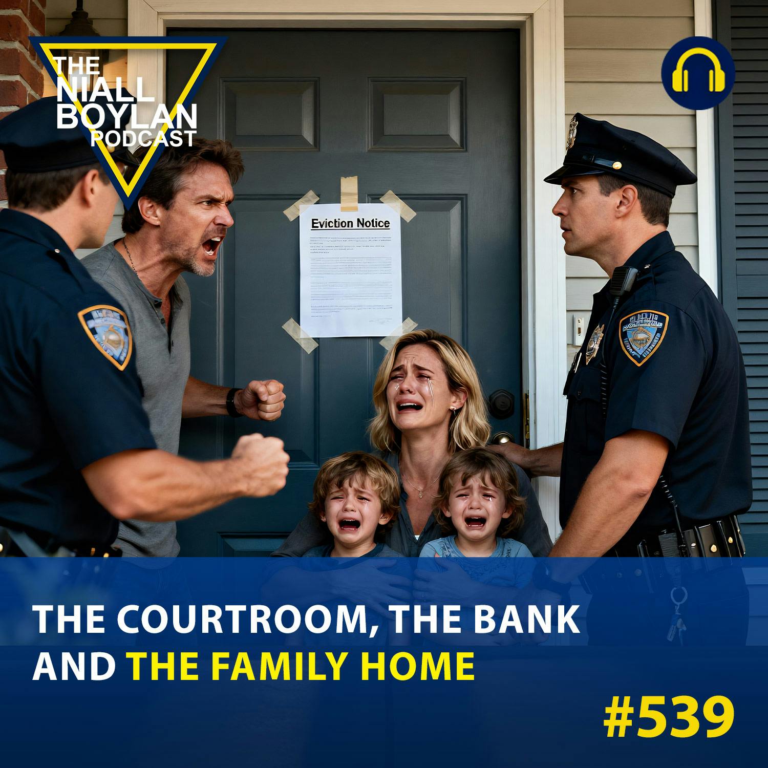#539 The Courtroom, the Bank, and the Family Home