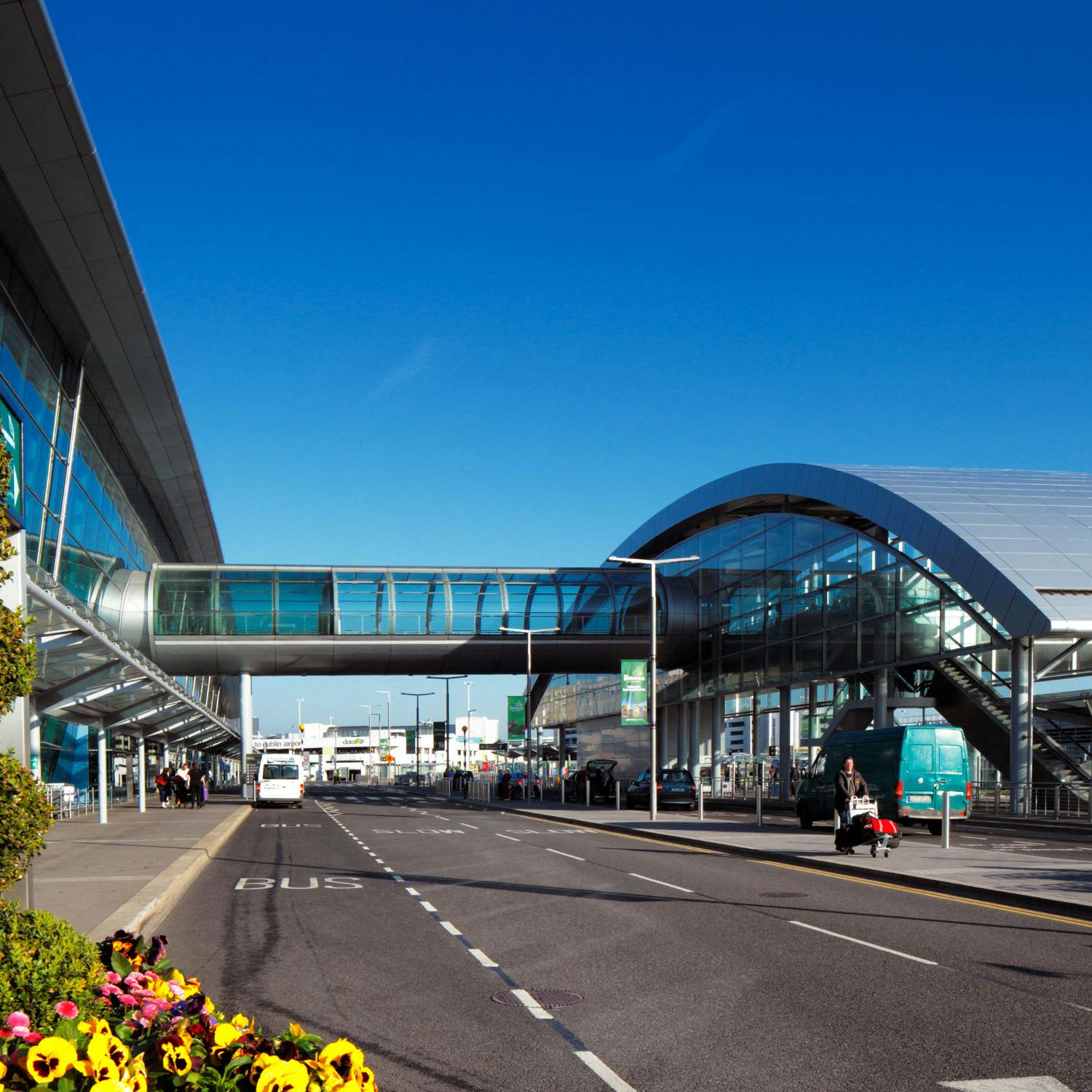 Operating park2travel at Dublin airport