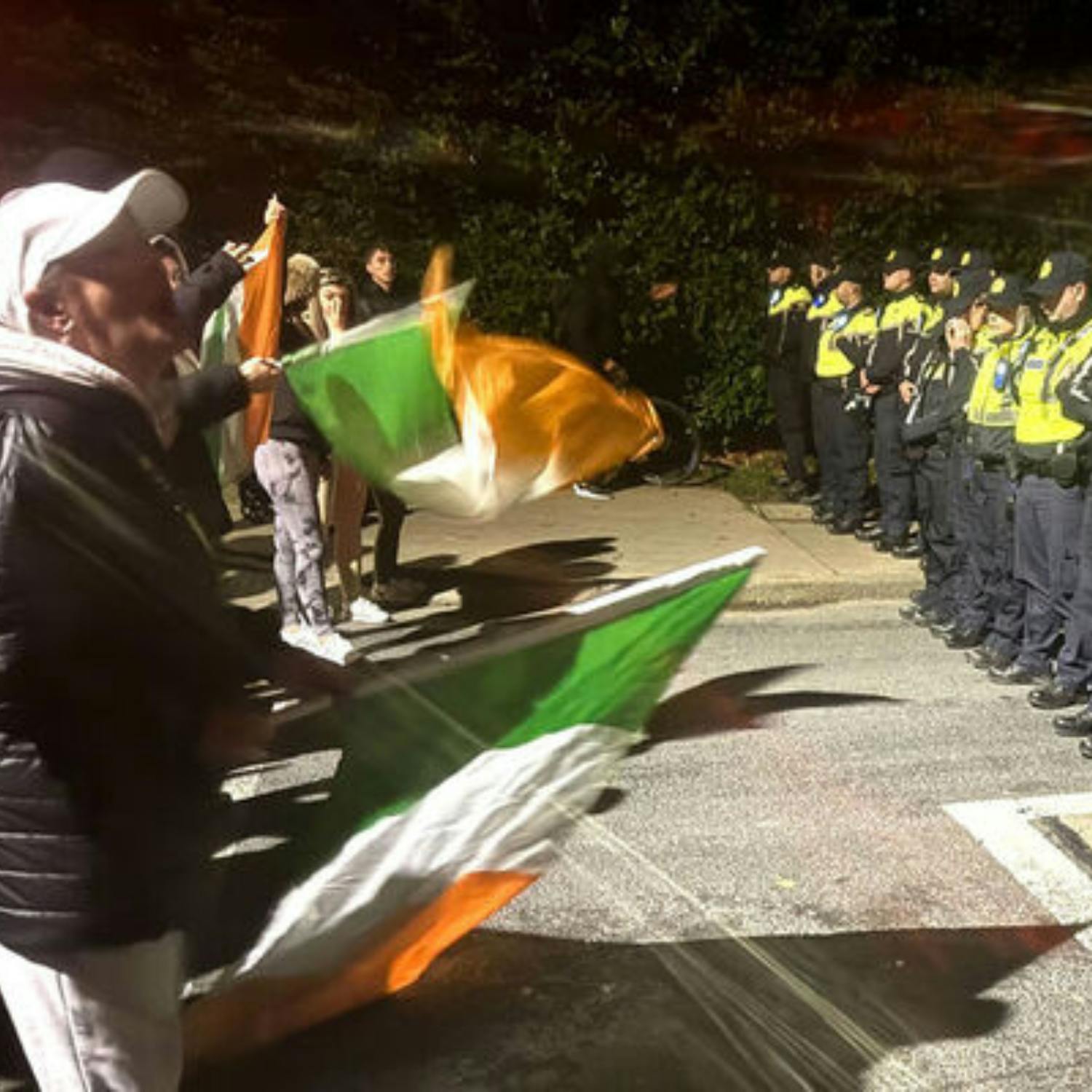 A second night of disturbances at Citywest