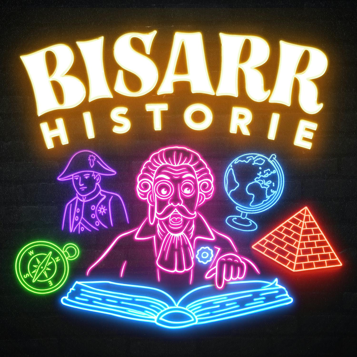 Er Det Sant? Podcast: Podkasttips: BISARR HISTORIE - Levende rotter, slanger og kanskje en baby på menyen Er Det Sant? episode image