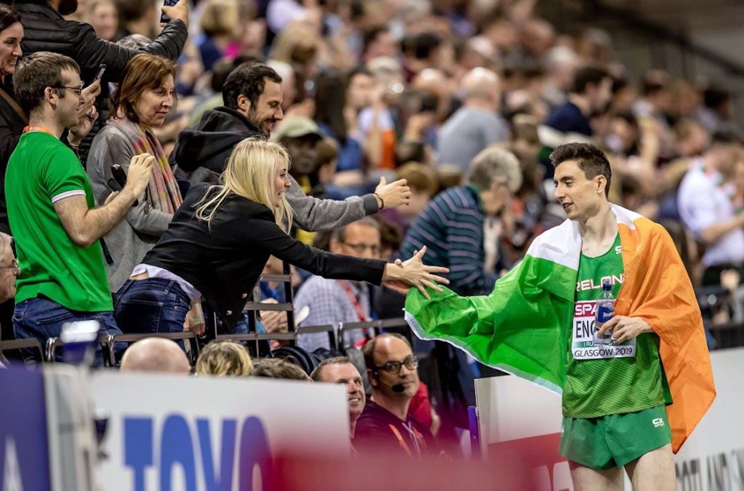 "It's surreal" - Mark English on his Bronze medal at the European Indoor Championships