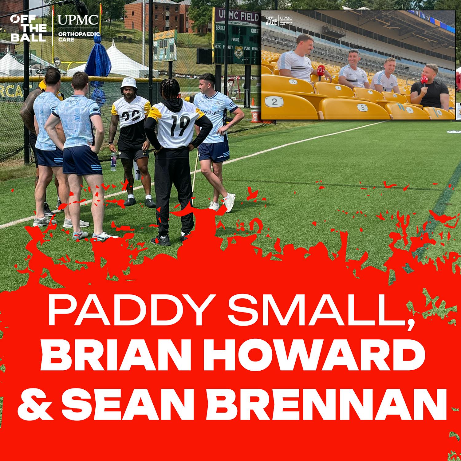 THE DUBS x THE NFL | Brian Howard, Paddy Small & Sean Brennan visit Pittsburgh Steelers training camp