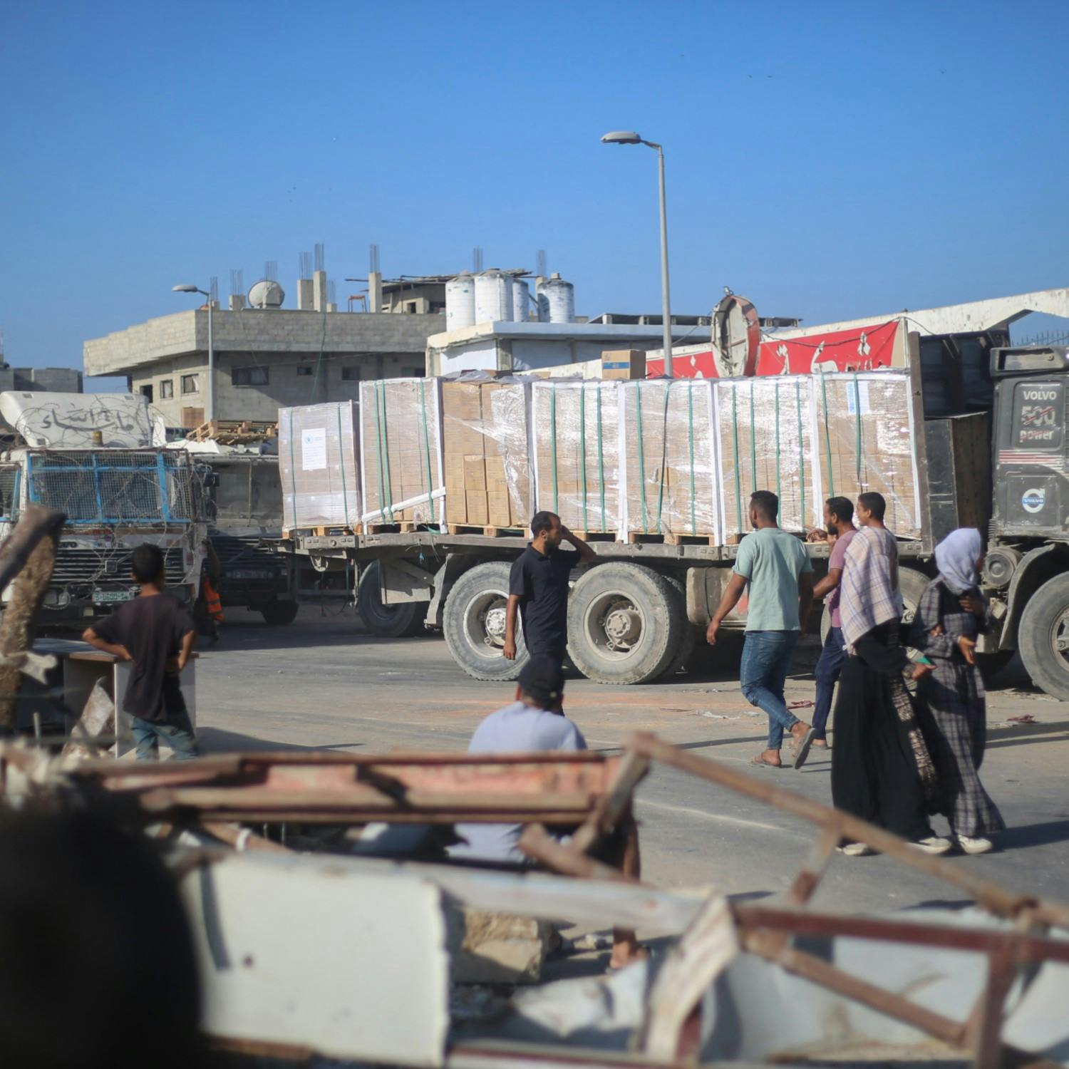 The ongoing mission to get Aid into Gaza