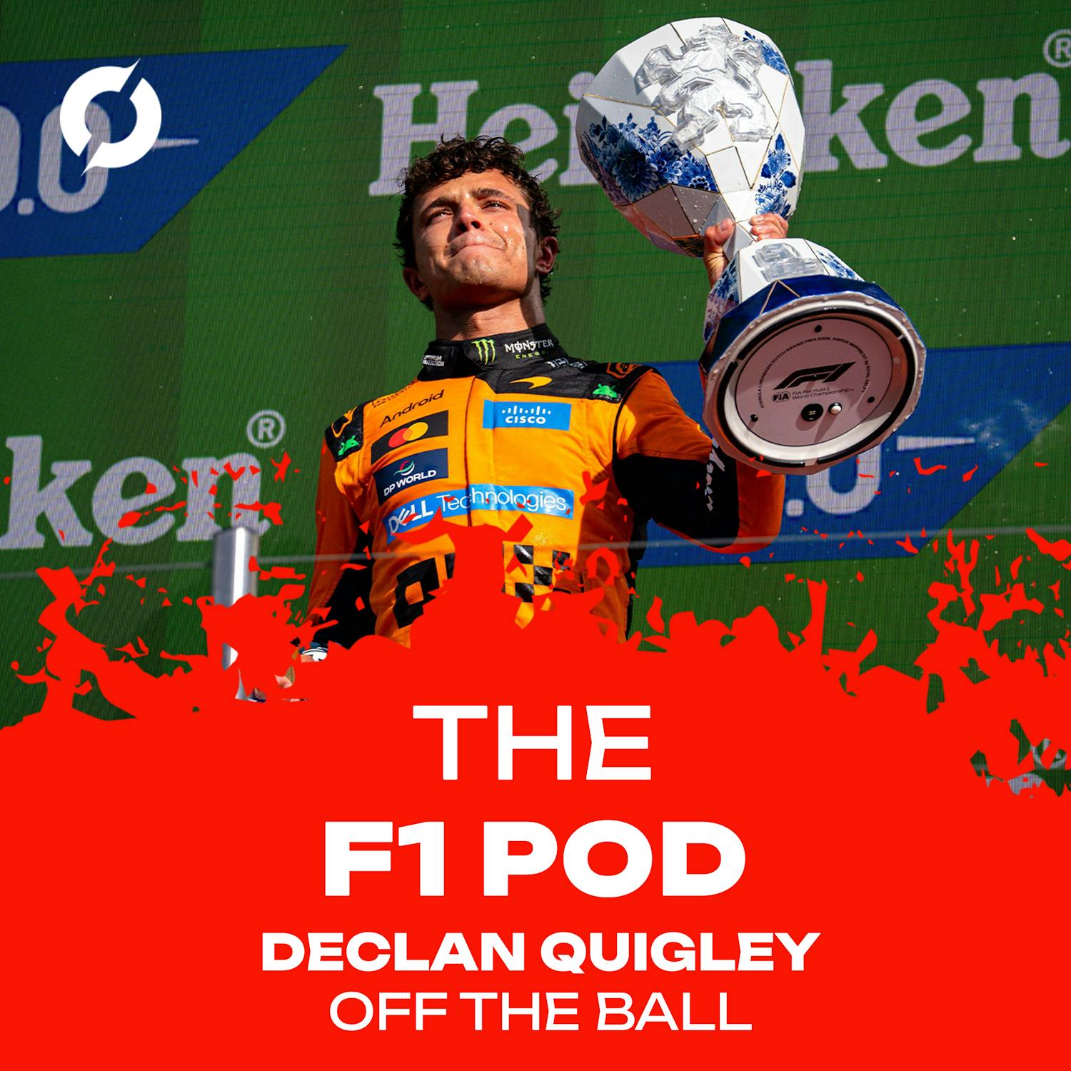 THE F1 Pod w/ Declan Quigley: Lando still in contention | Ferrari's strategy mess | OFF THE BALL
