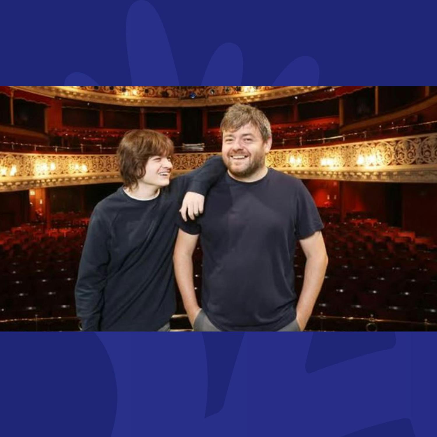 Like Father Like Son: Laurence Kinlan And His Teenage Son Are Hitting The Stage