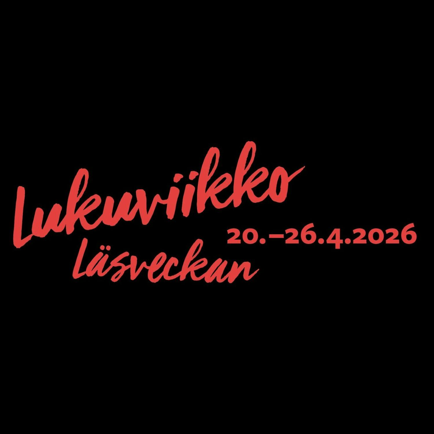 Lukuviikon teemana Lukeminen on juhla episode artwork