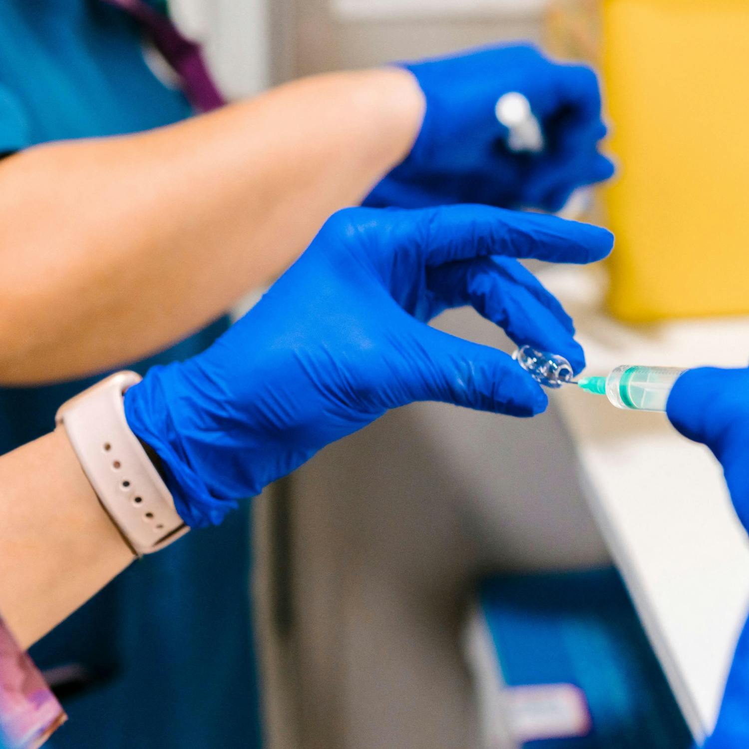 Nurses commuting in groups to avoid racially motivated abuse