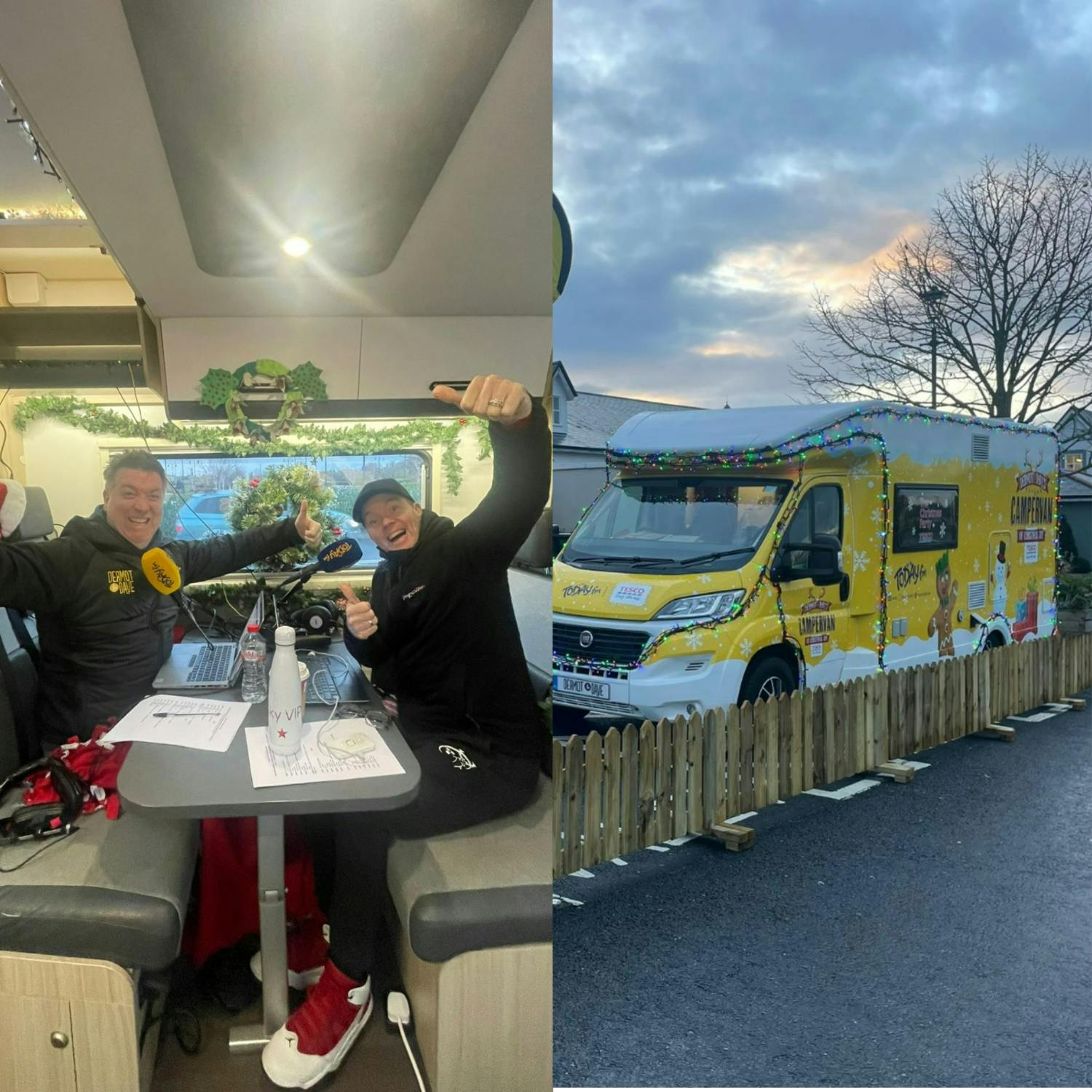 Dermot & Dave's Campervan Of Christmas Joy - Day 1 Image