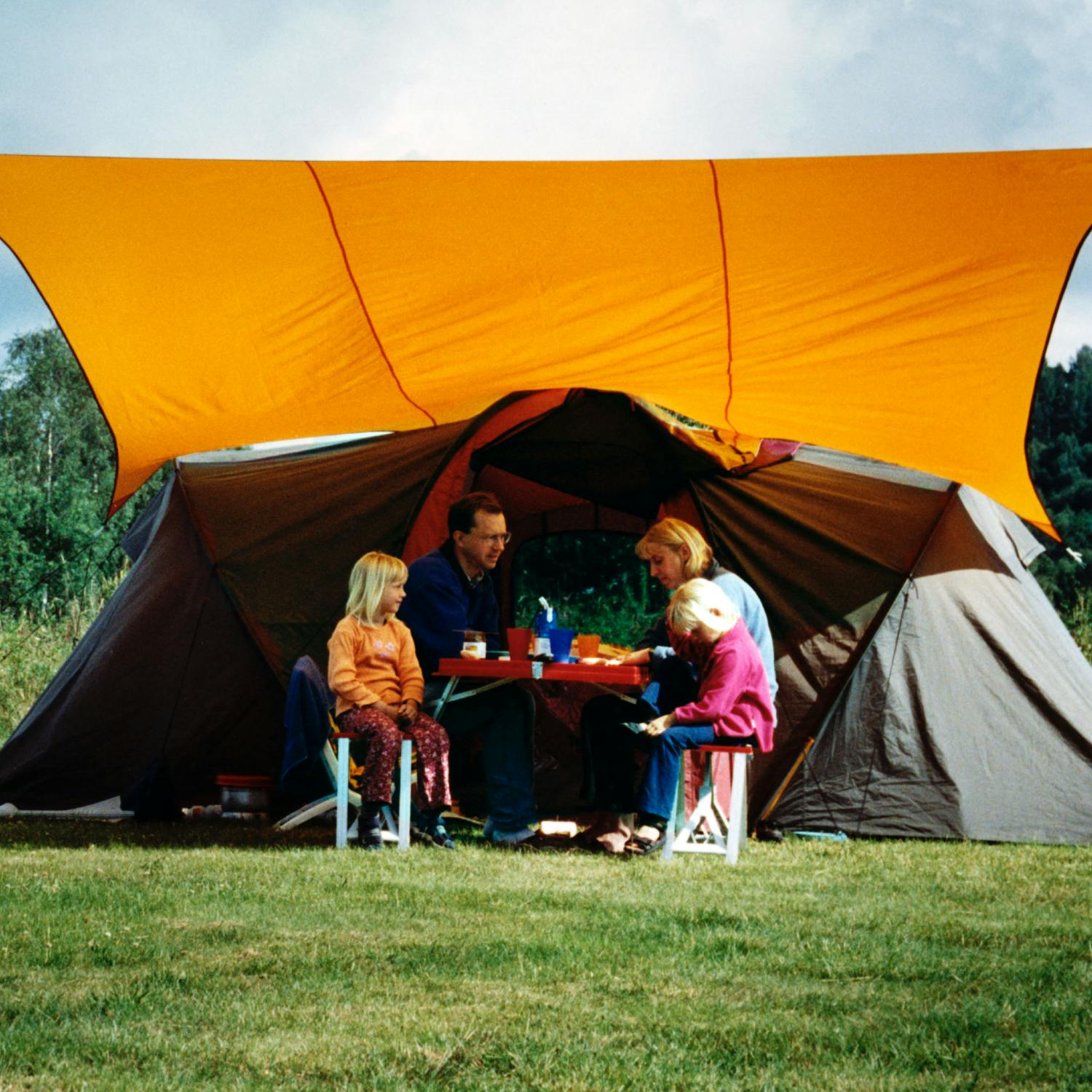 Would you go on a family camping holiday? Image