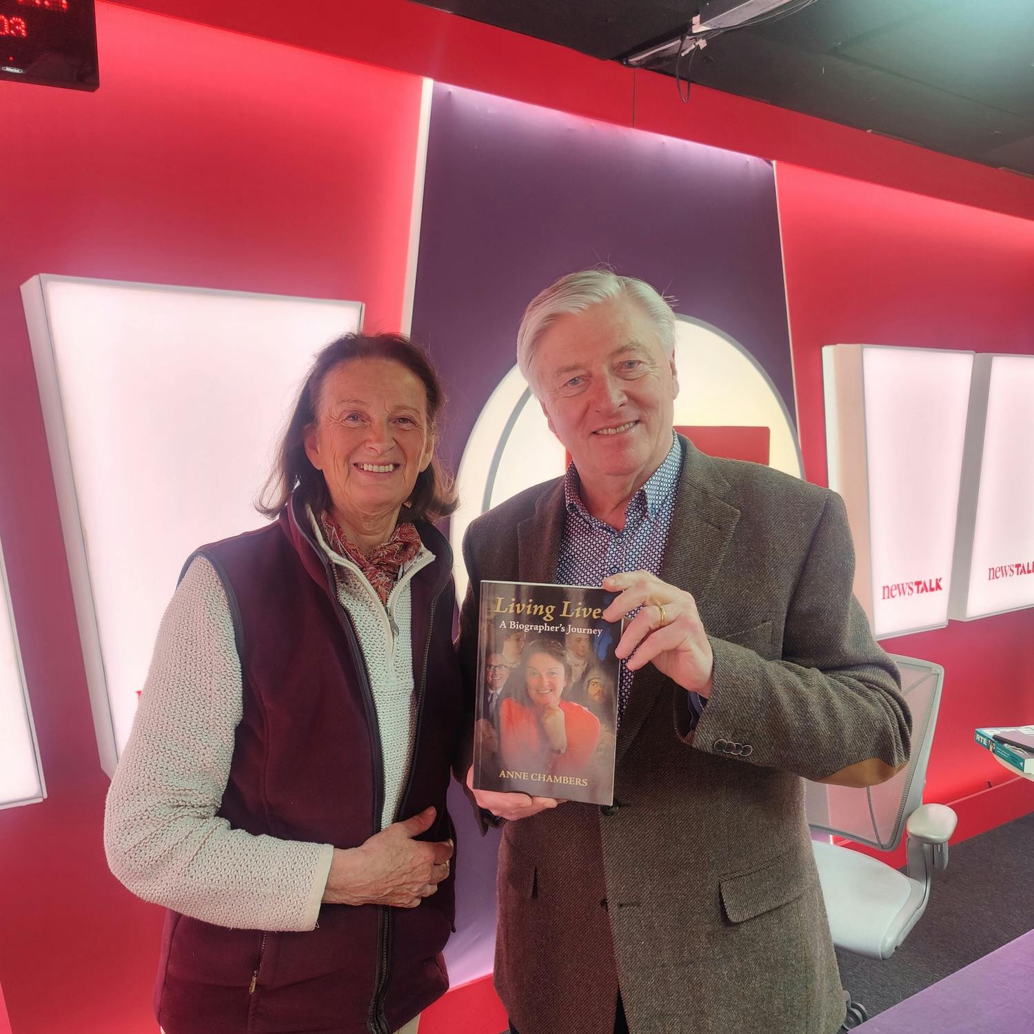 Living Lives: A Biographer's Journey by Anne Chambers